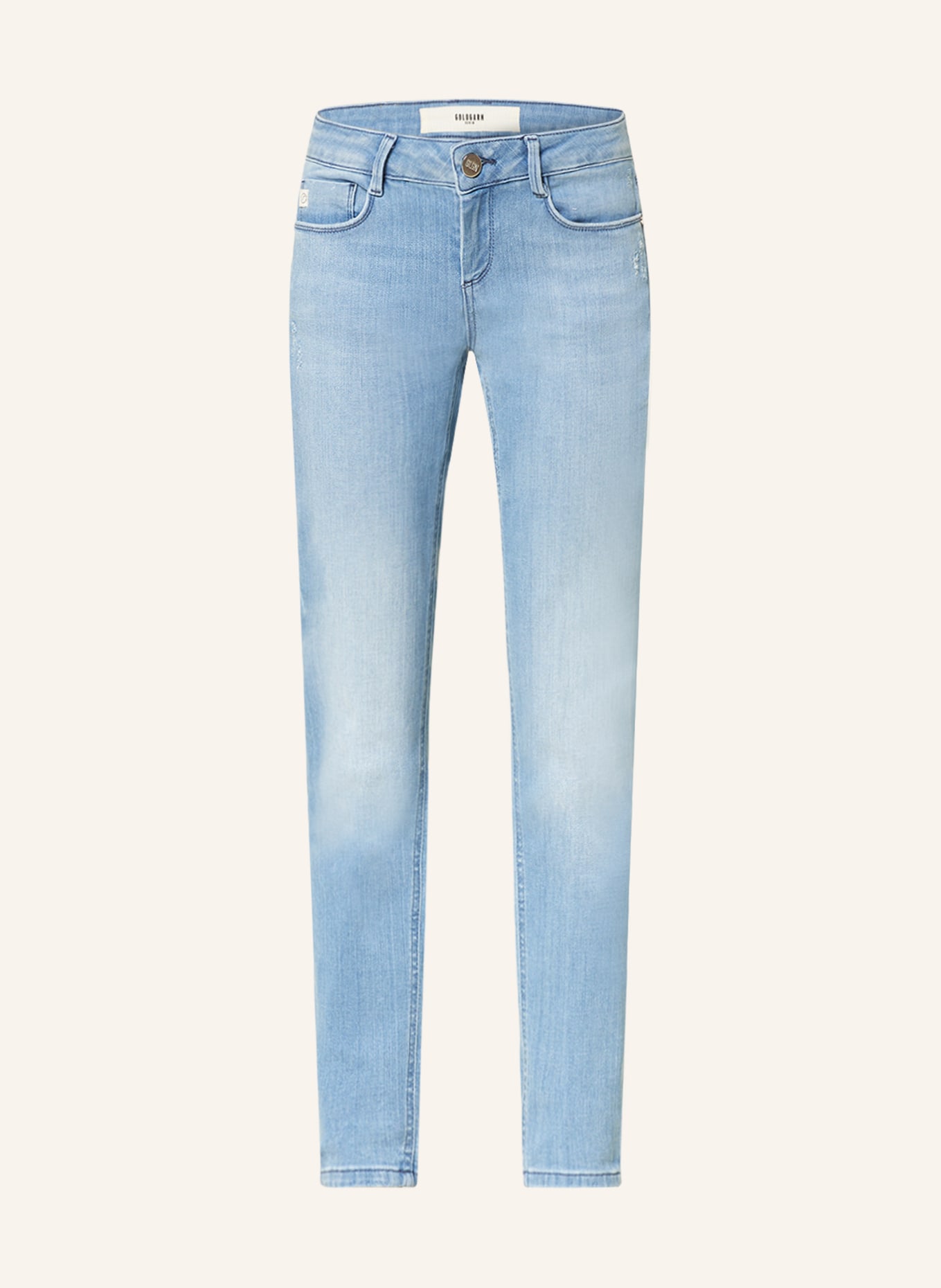 GOLDGARN DENIM Skinny Jeans JUNGBUSCH, Farbe: 1070 light blue (Bild 1)