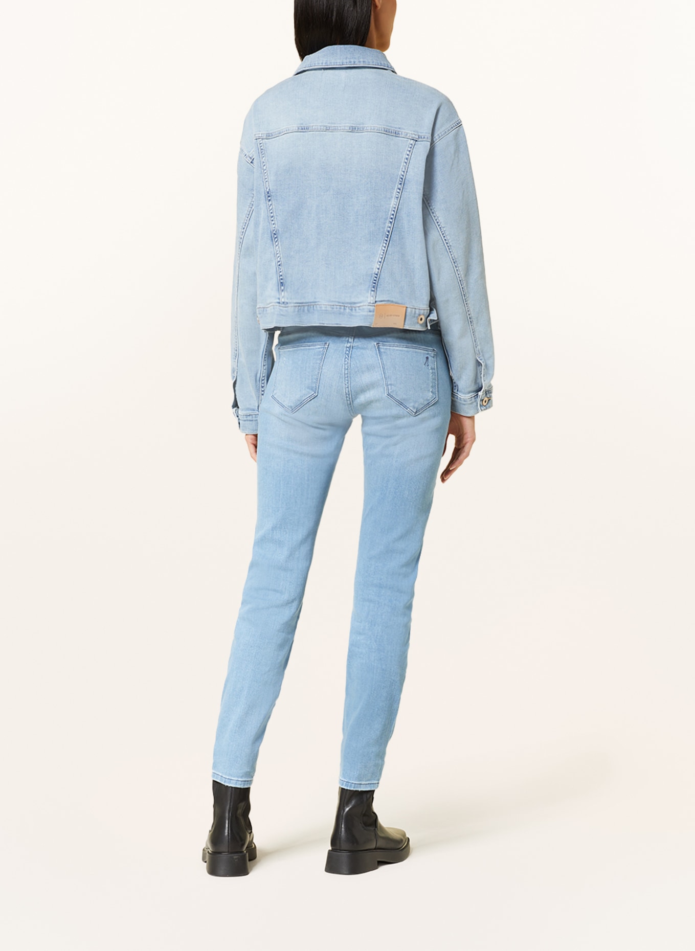 GOLDGARN DENIM Skinny Jeans JUNGBUSCH, Farbe: 1070 light blue (Bild 3)