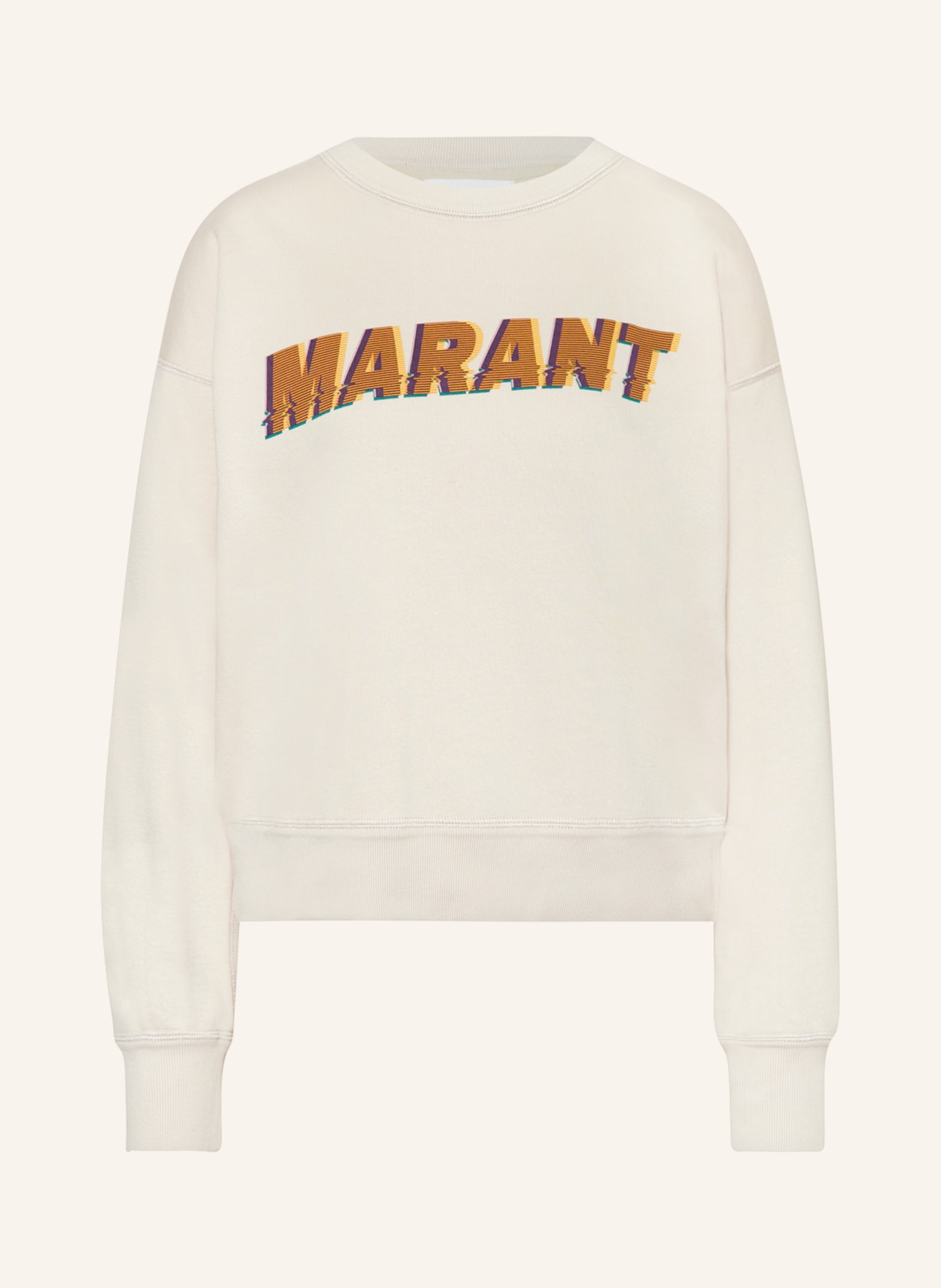 MARANT ÉTOILE Sweatshirt MOBYLI, Color: CREAM (Image 1)