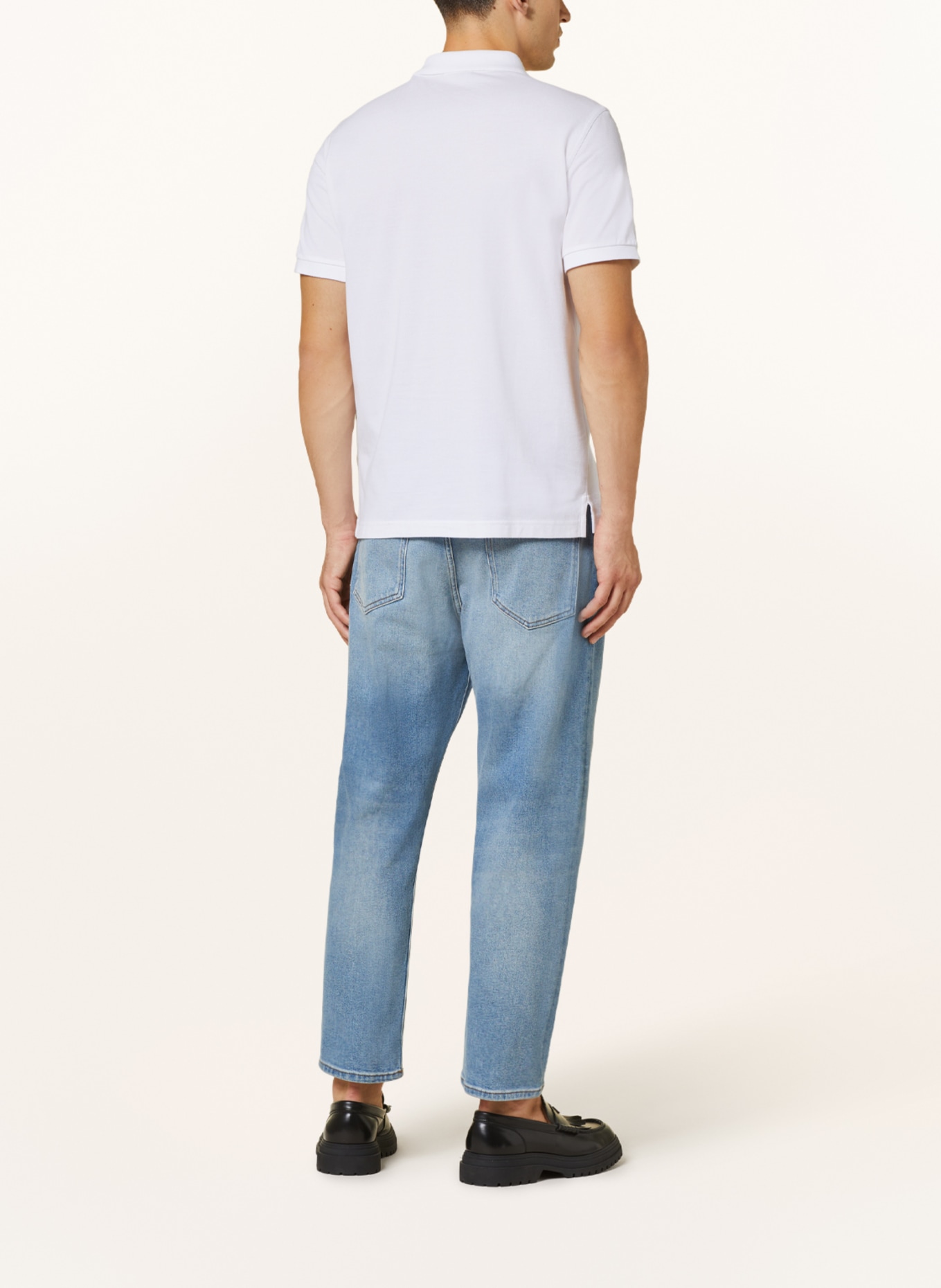 GANT Piqué polo shirt regular fit, Color: WHITE (Image 3)