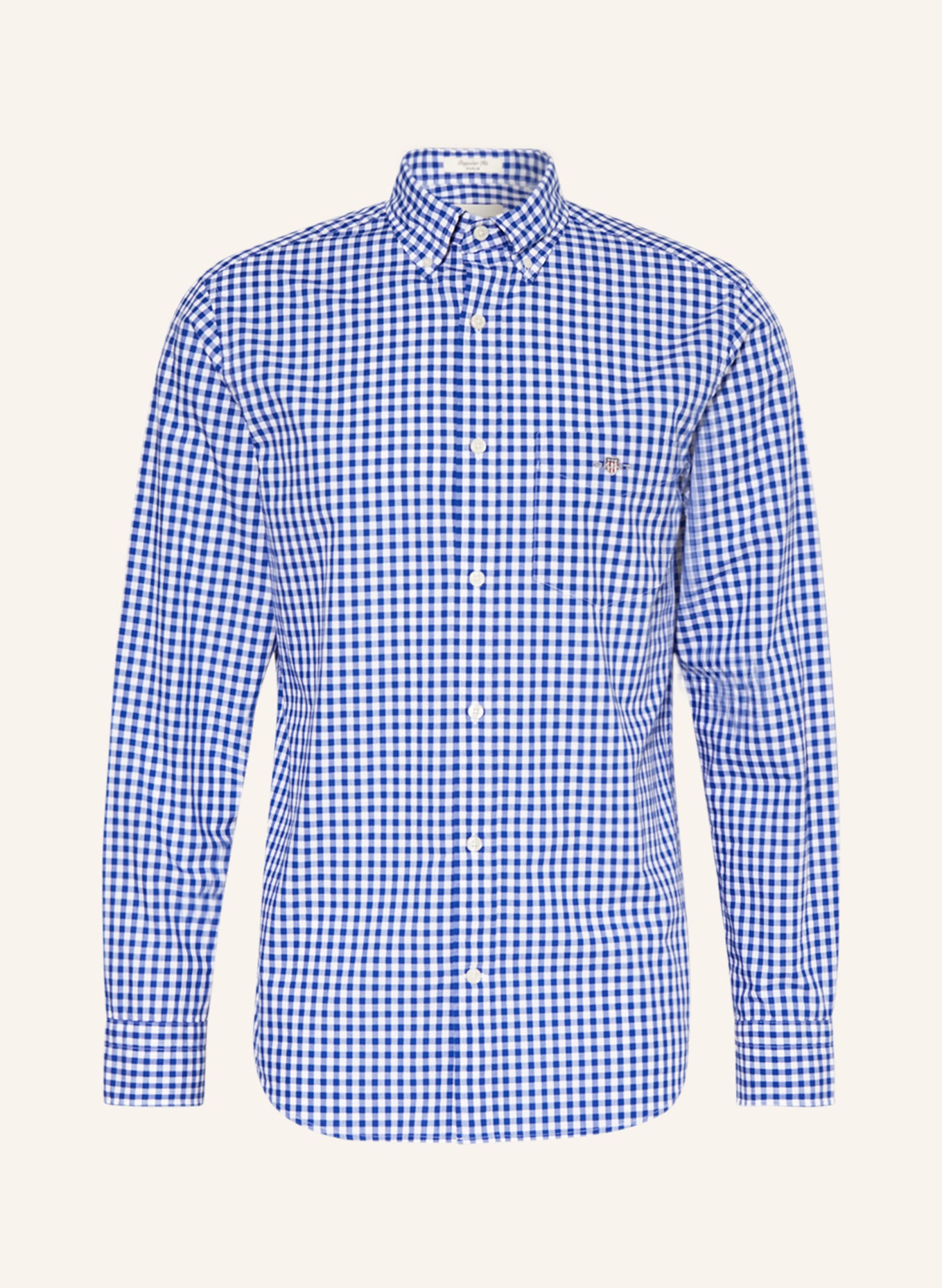 GANT Hemd Regular Fit, Farbe: BLAU/ WEISS (Bild 1)