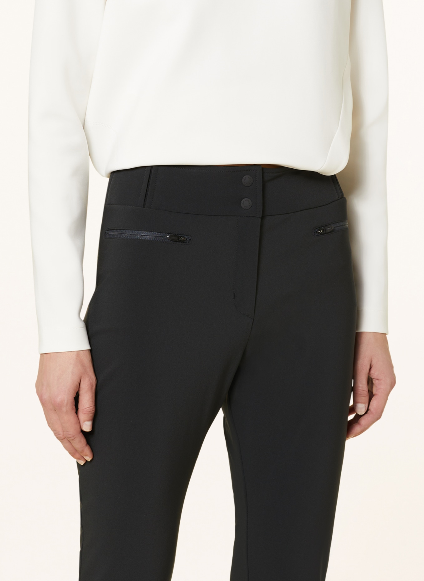 LaMunt Softshell ski pants CONSTANZE, Color: BLACK (Image 5)