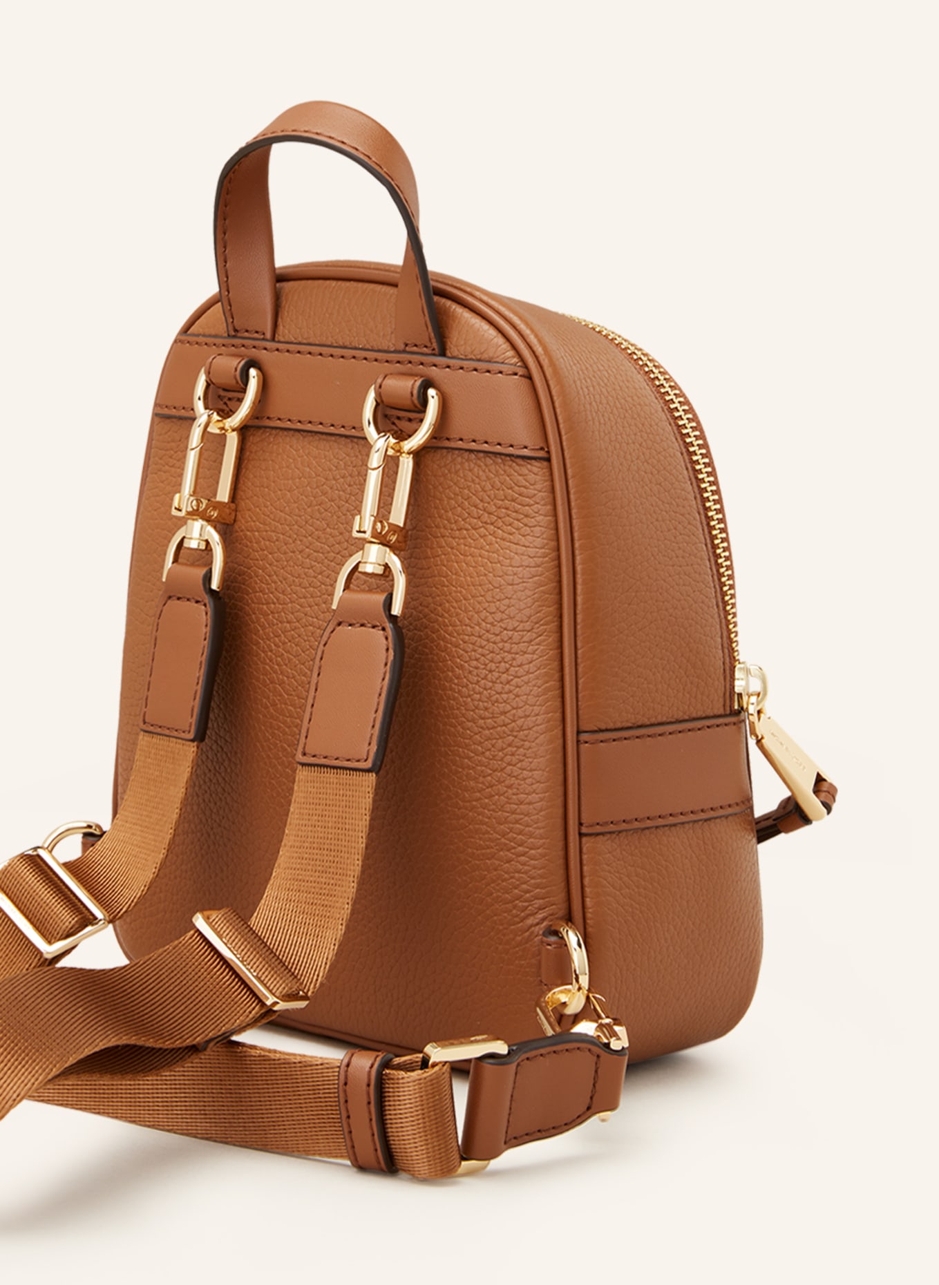 MICHAEL KORS Backpack ELLIOT with rivets, Color: 230 LUGGAGE (Image 2)