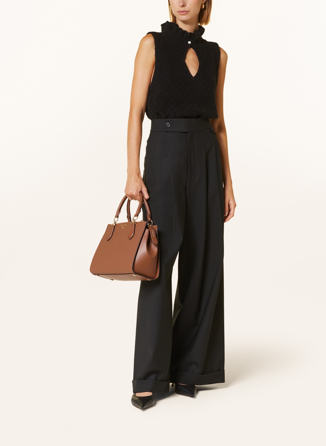 MICHAEL KORS Saffiano handbag MARILYN MEDIUM