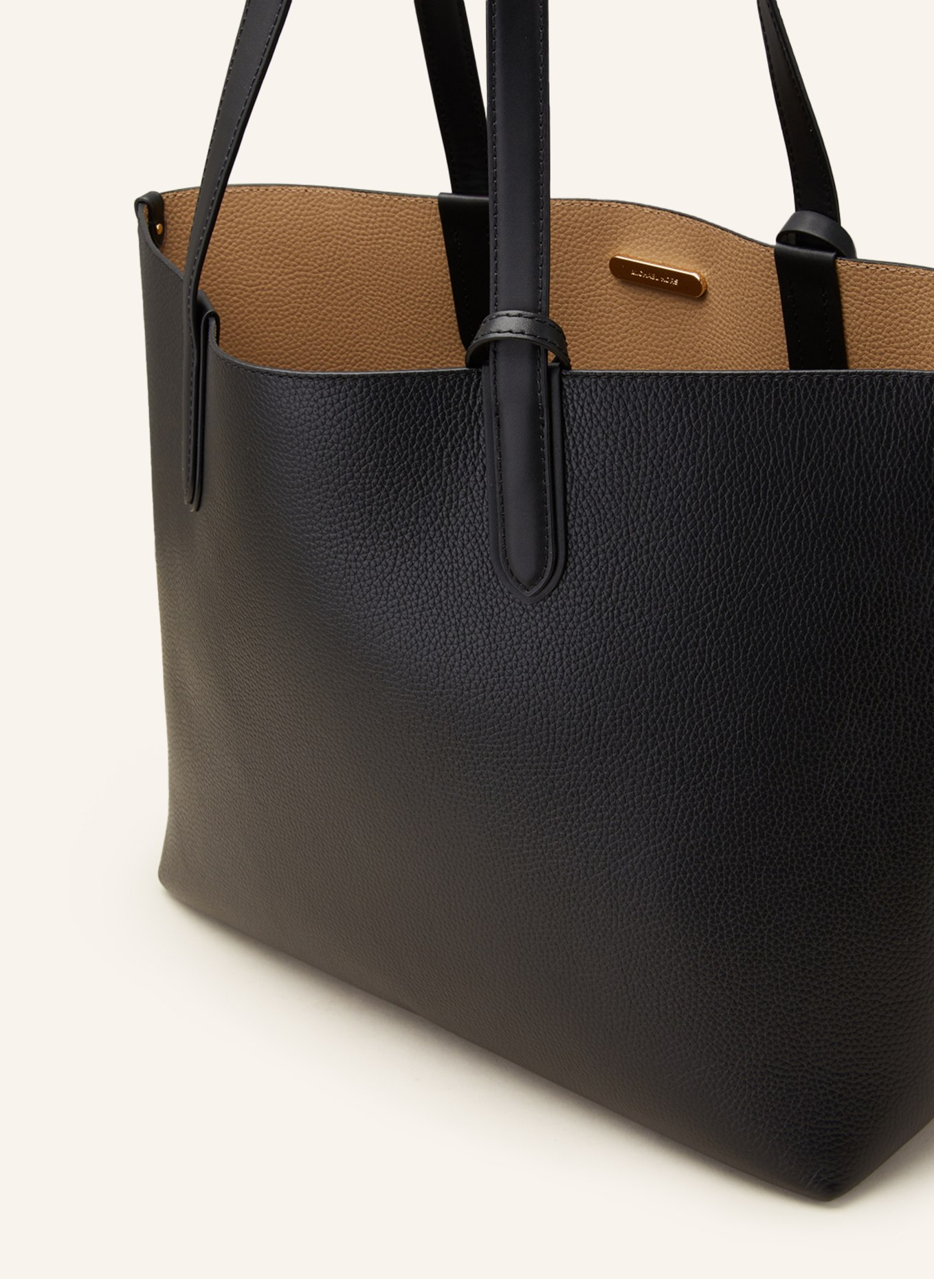 MICHAEL KORS Reversible shopper ELIZA with pouch, Color: BLACK (Image 3)