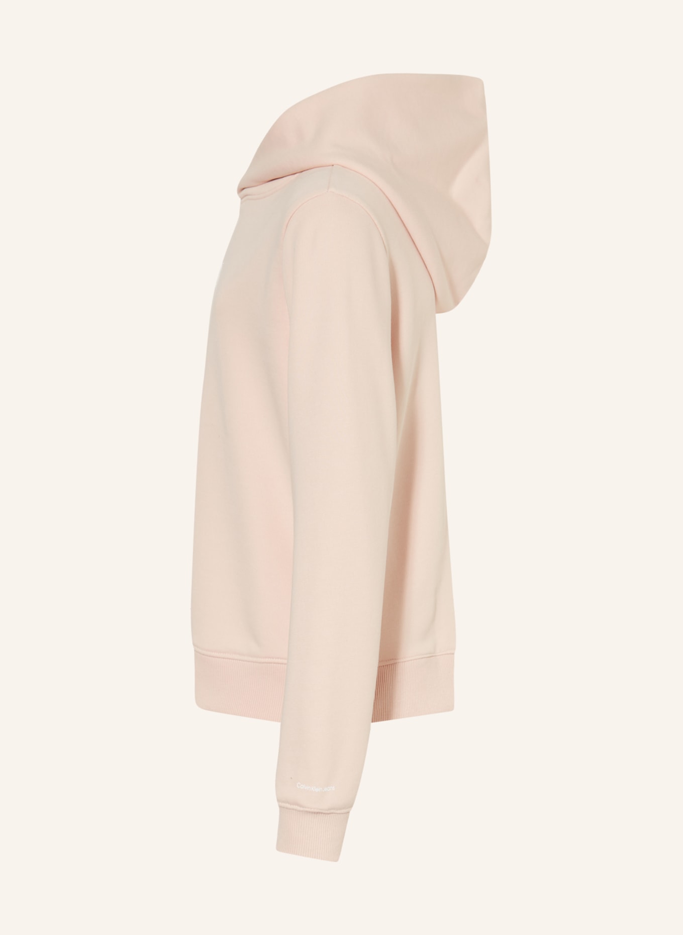 Calvin Klein Mikina s kapucí, Barva: RŮŽOVÁ (Obrázek 4)
