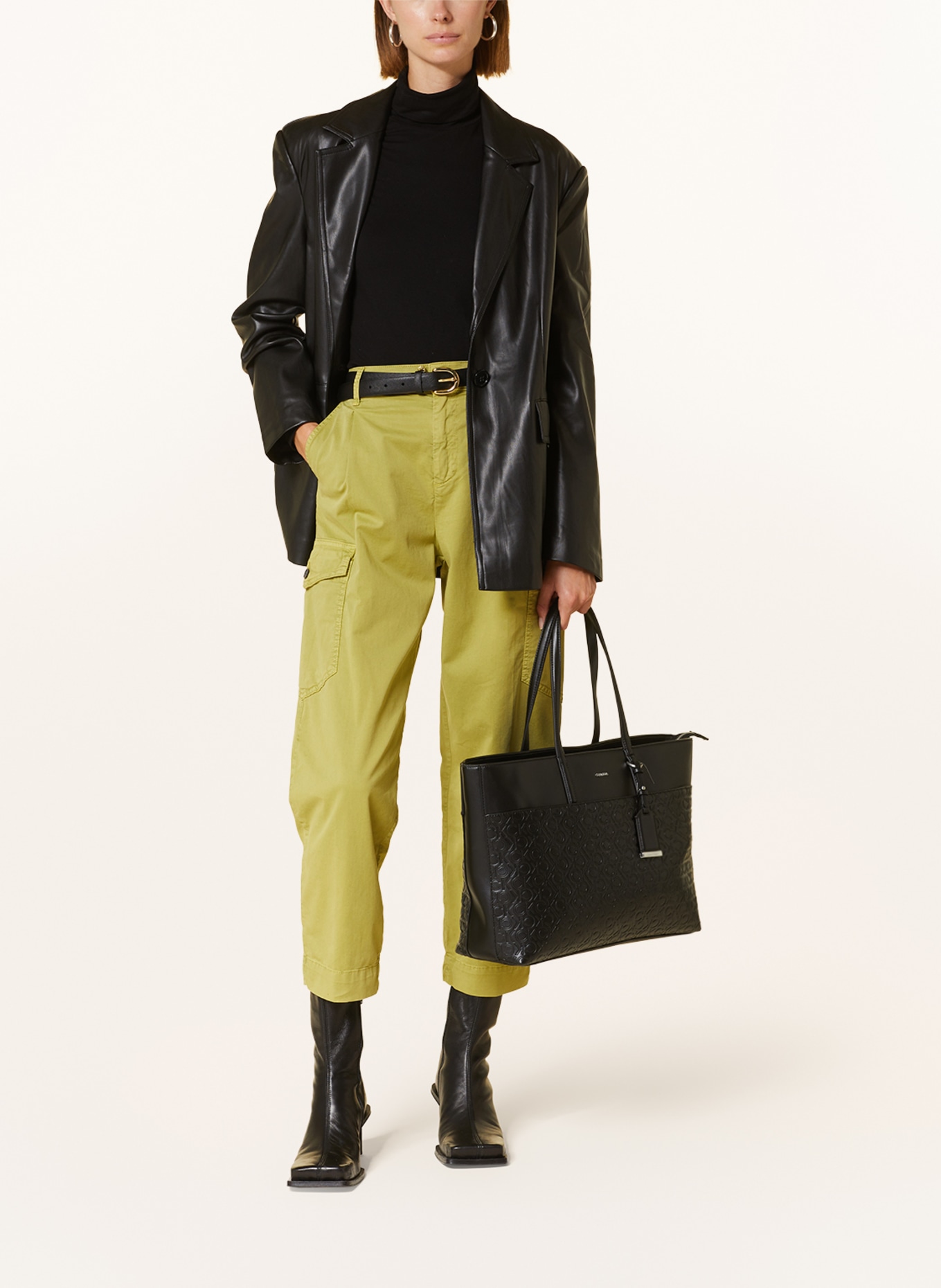 Calvin Klein Shopper, Color: BLACK (Image 4)