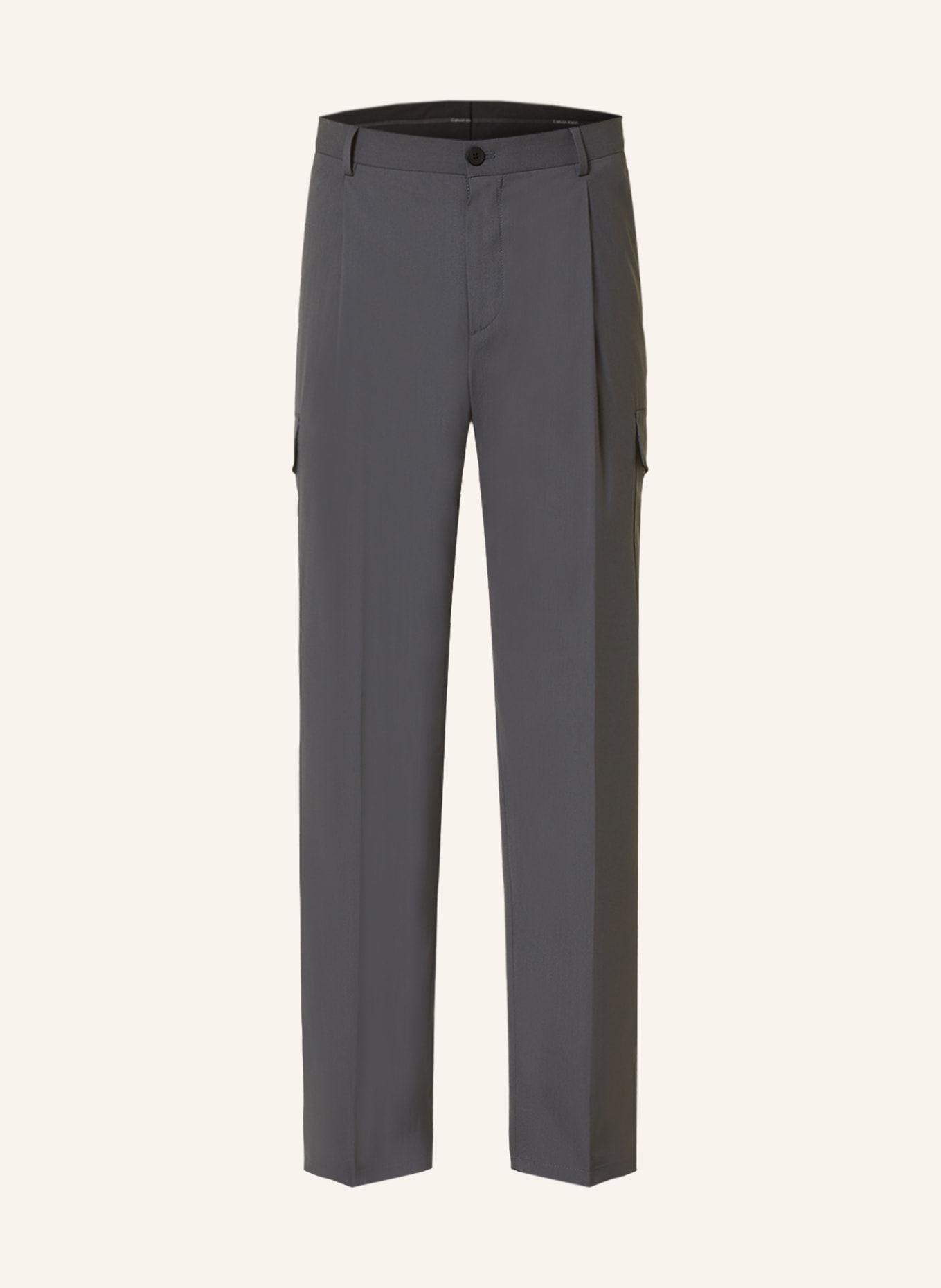 Calvin Klein Cargo kalhoty Regular Fit, Barva: TMAVĚ ŠEDÁ (Obrázek 1)