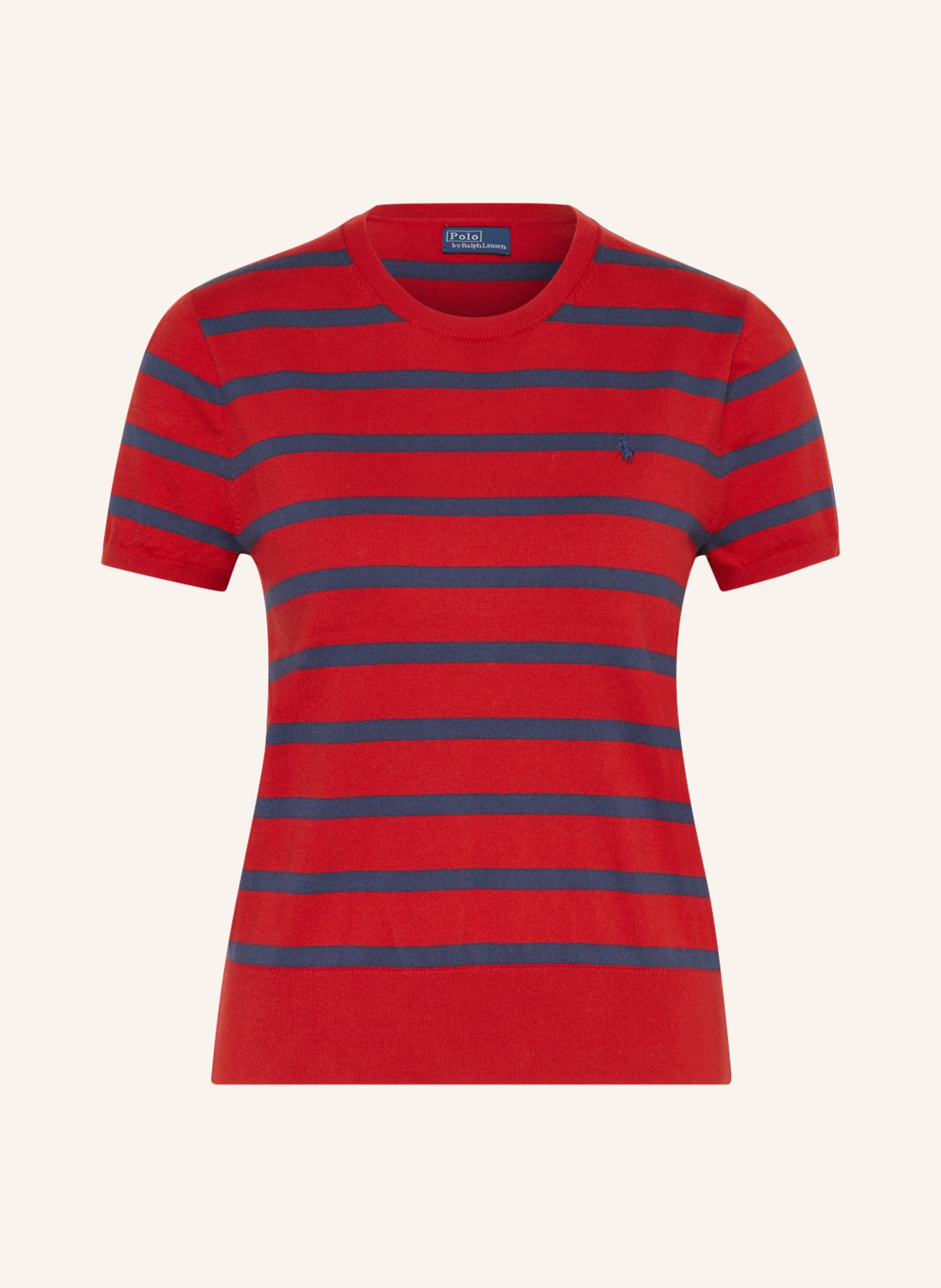 POLO RALPH LAUREN Knit shirt, Color: RED/ DARK BLUE (Image 1)