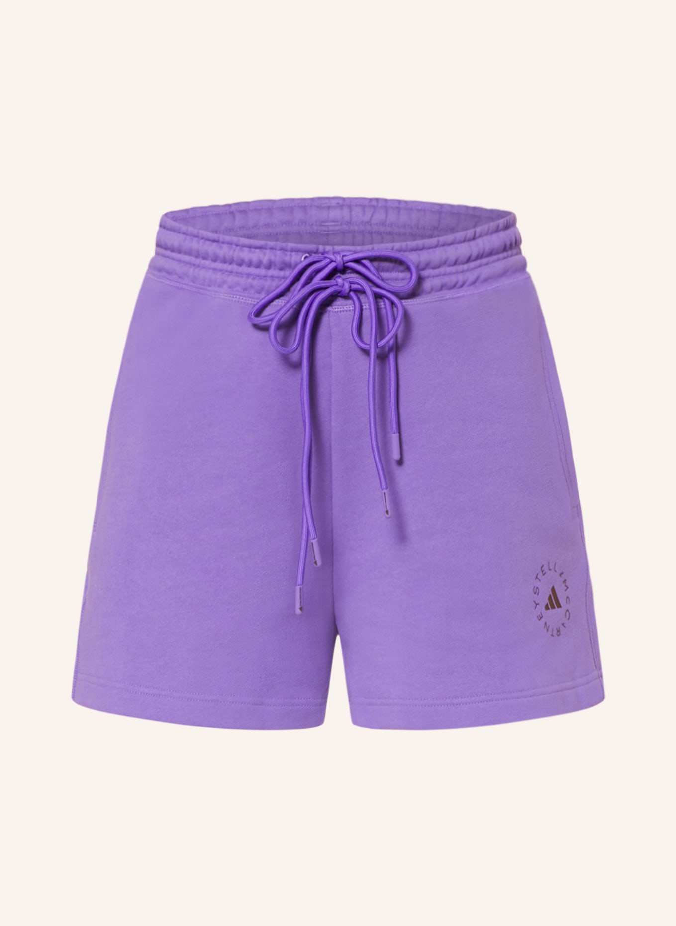adidas by Stella McCartney Sweat shorts TRUECASUALS, Color: PURPLE (Image 1)