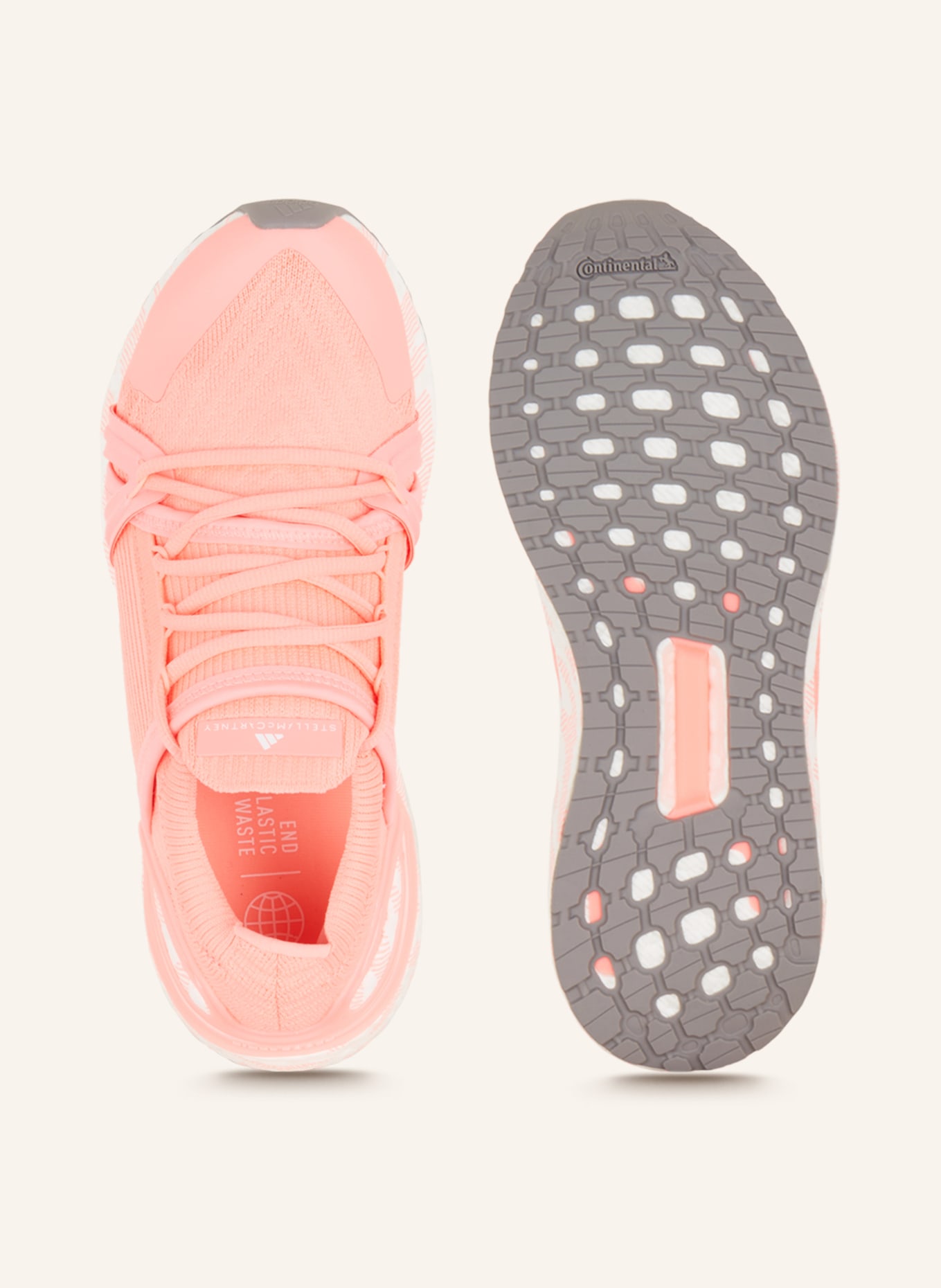 adidas by Stella McCartney Sneakersy ULTRABOOST 20, Barva: NEONOVĚ RŮŽOVÁ (Obrázek 5)