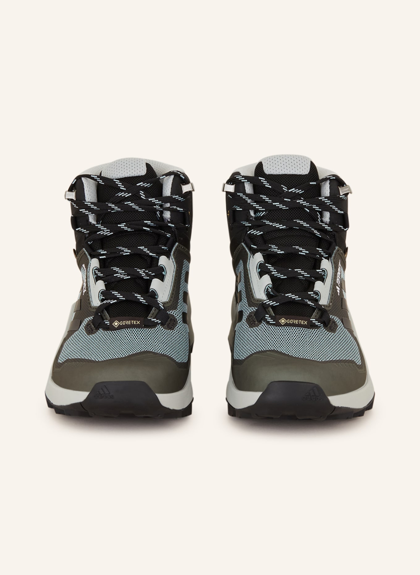adidas TERREX Trekking shoes TERREX SWIFT R3 MID GTX, Color: BLUE GRAY/ BLACK/ KHAKI (Image 3)