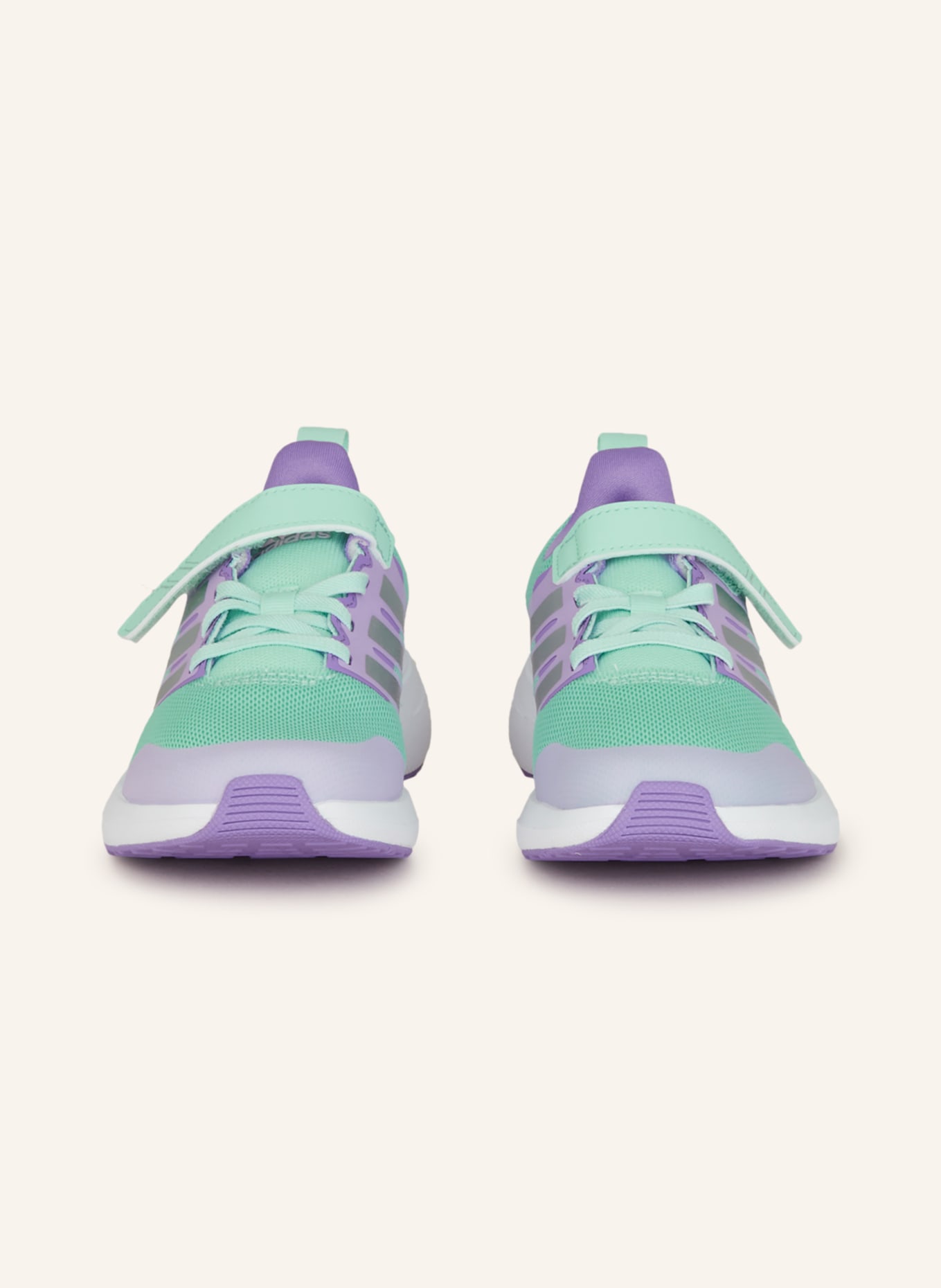adidas Buty do biegania FORTARUN 2.0, Kolor: MIĘTOWY/ JASNOFIOLETOWY (Obrazek 3)