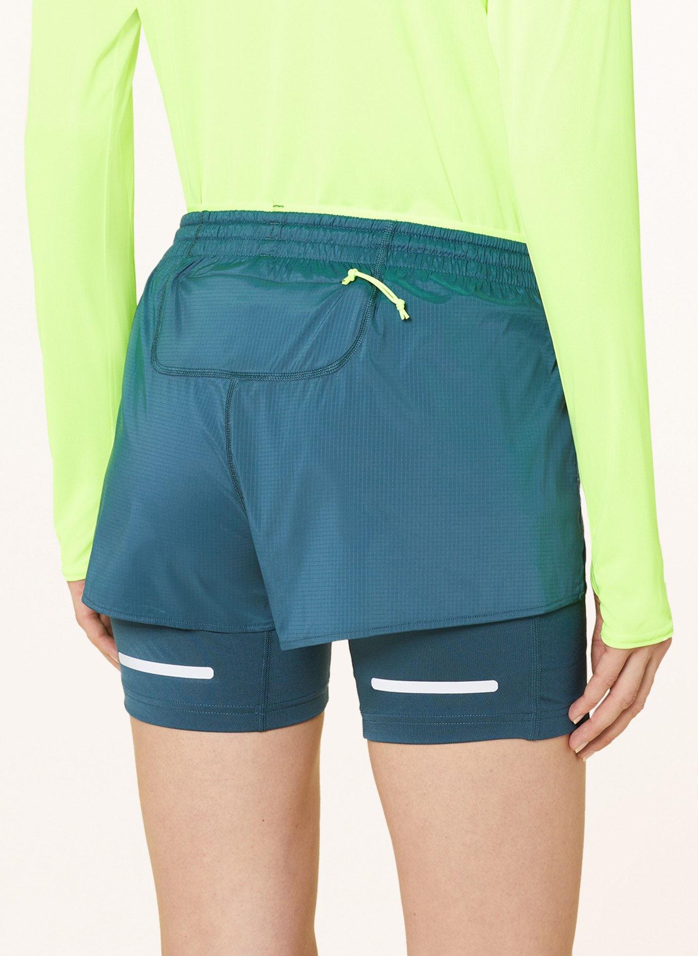 adidas 2-in-1 running shorts ULTIMATE, Color: TEAL (Image 5)
