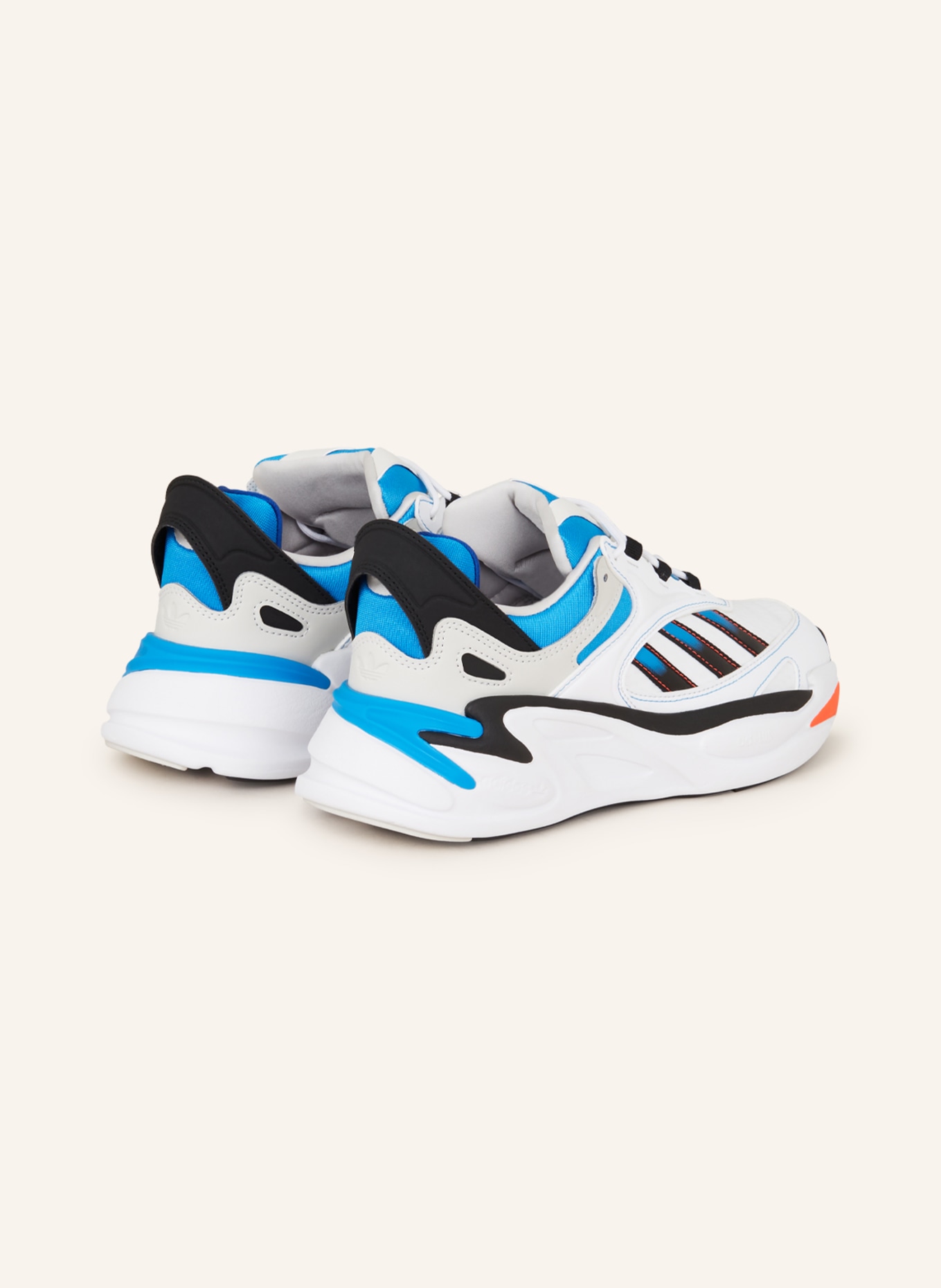 adidas Originals Sneakers OZMORPH, Color: NEON BLUE/ WHITE/ BLACK (Image 2)