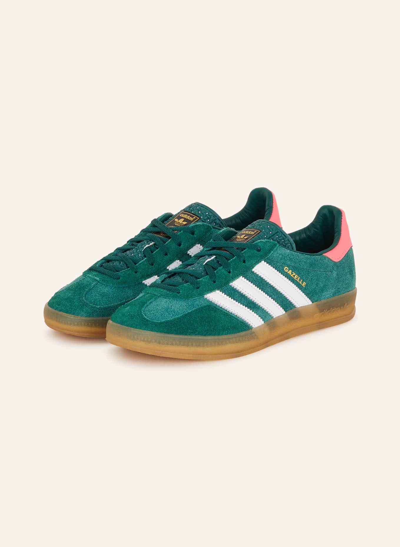 adidas Originals Sneaker GAZELLE, Farbe: GRÜN (Bild 1)