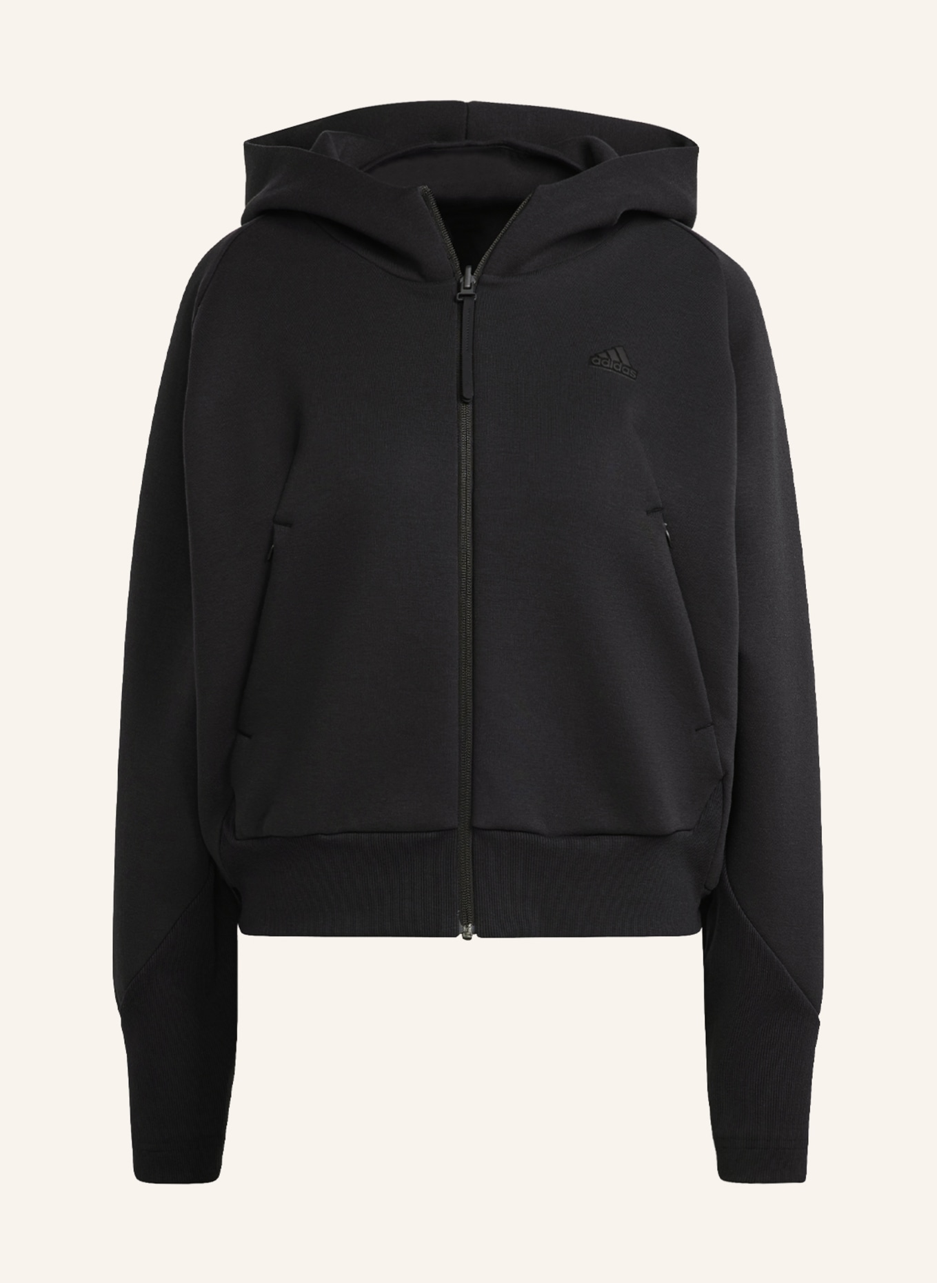 adidas Sweat jacket Z.N.E., Color: BLACK (Image 1)