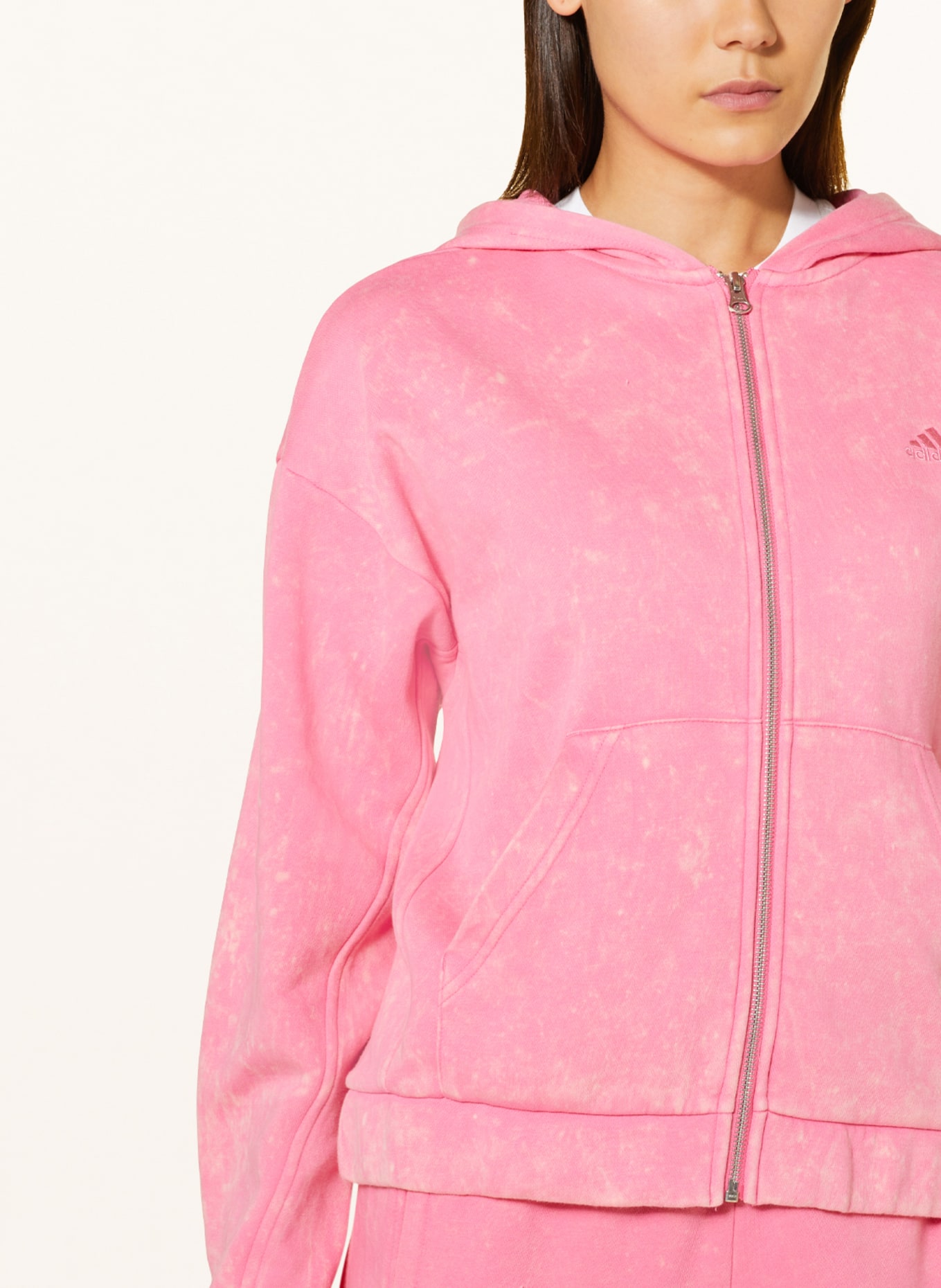 adidas Sweat jacket ALL SZN FLEECE, Color: PINK (Image 5)