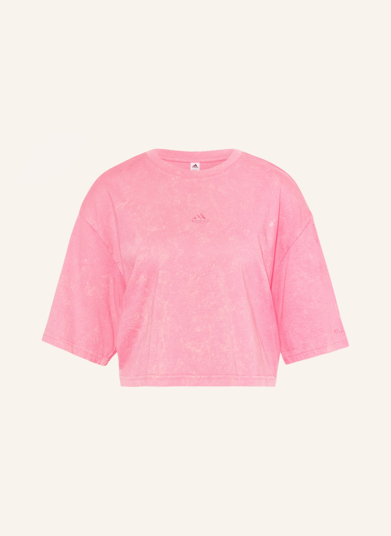 adidas Cropped shirt ALL SZN, Color: PINK (Image 1)