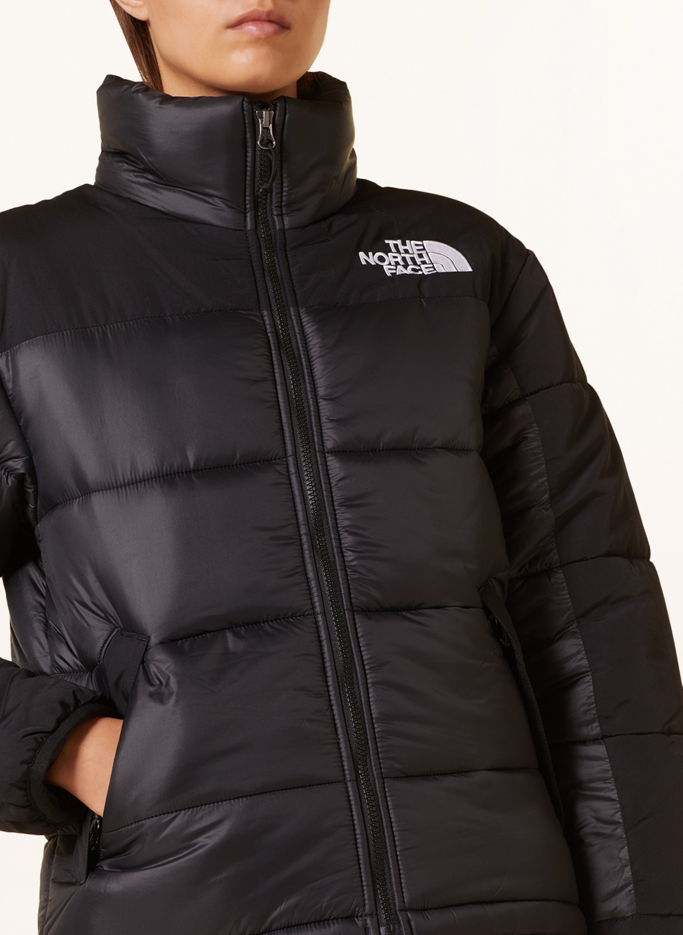 THE NORTH FACE Quilted jacket HIMALAYAN, Color: BLACK (Image 4)