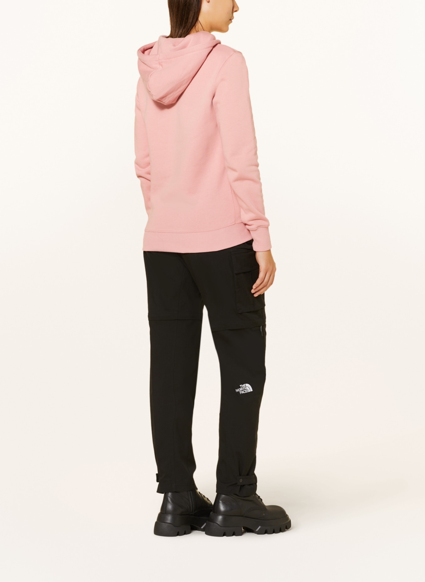 THE NORTH FACE Hoodie DREW, Farbe: ROSÉ/ WEISS (Bild 3)