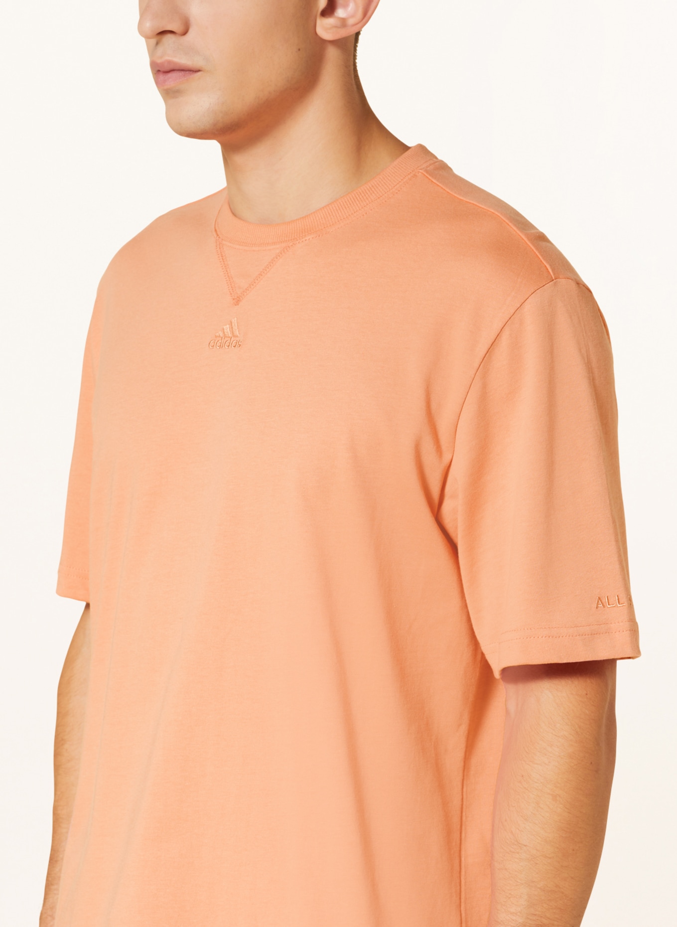 adidas T-Shirt ALL SZN, Farbe: HELLORANGE (Bild 4)