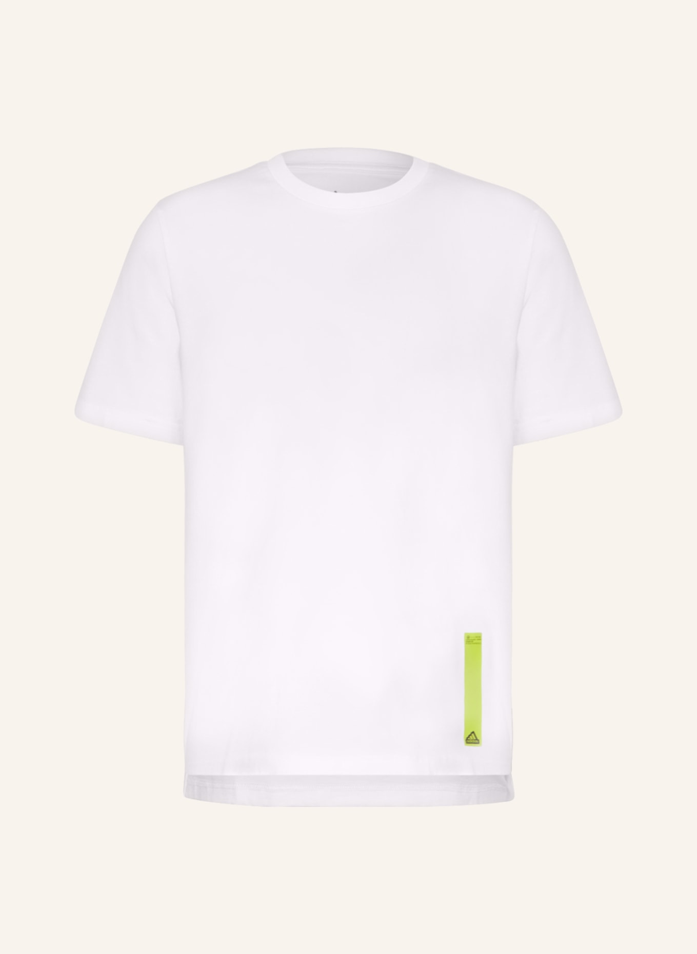 adidas T-shirt SPORTSWEAR CITY ESCAPE SPLIT-HEM, Color: WHITE (Image 1)