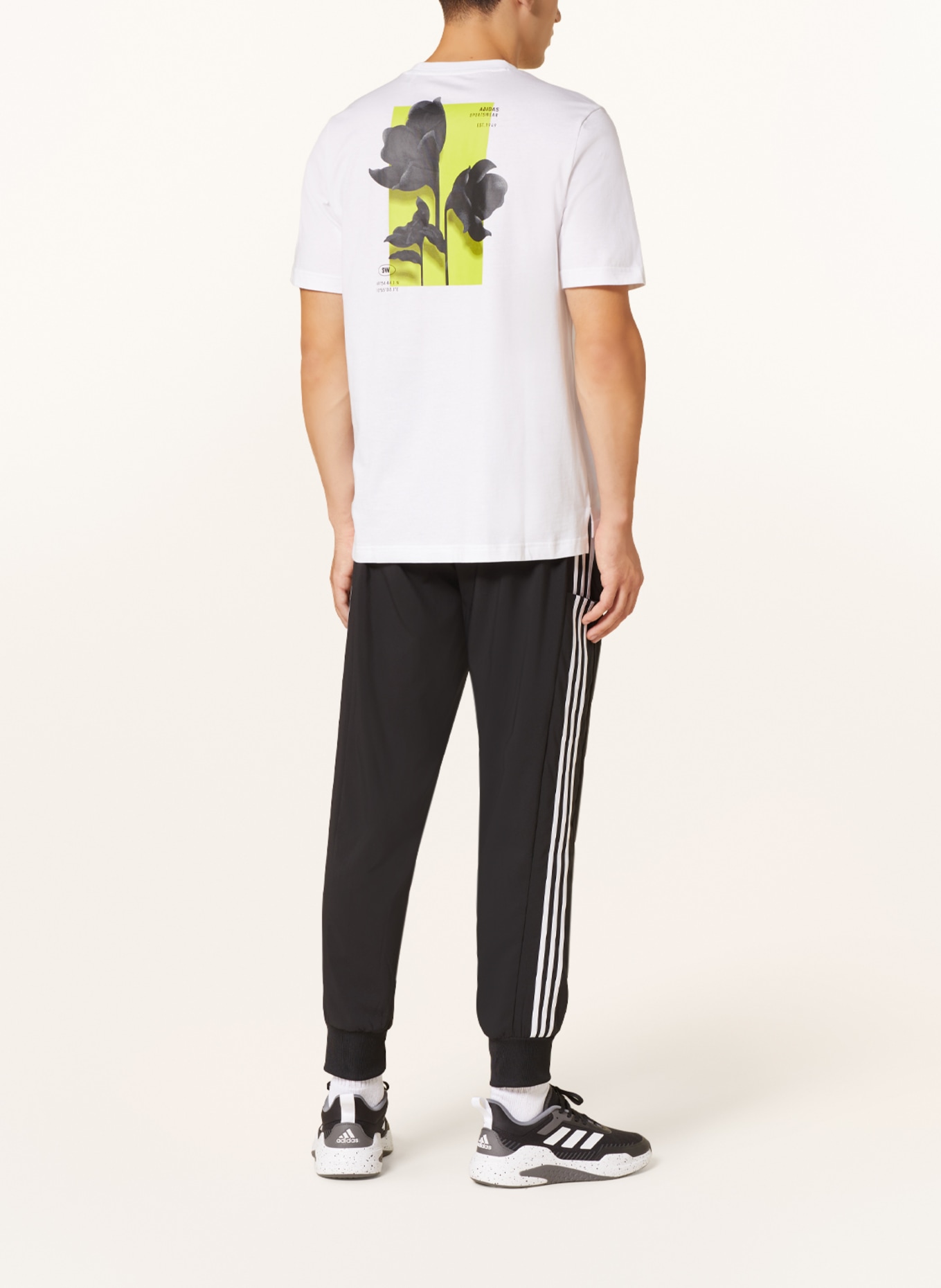 Adidas Sportswear City Escape Split-hem T-Shirt - Men - White - M