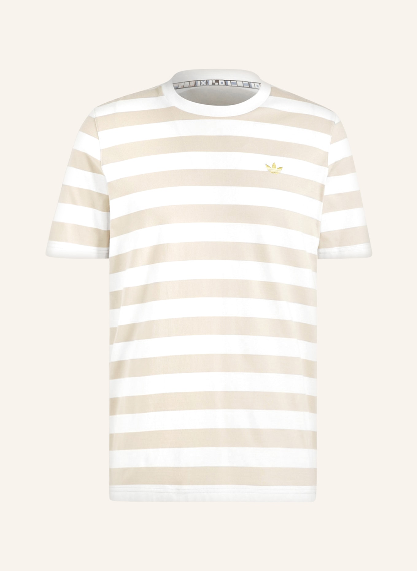 adidas Originals T-shirt, Color: WHITE/ BEIGE (Image 1)
