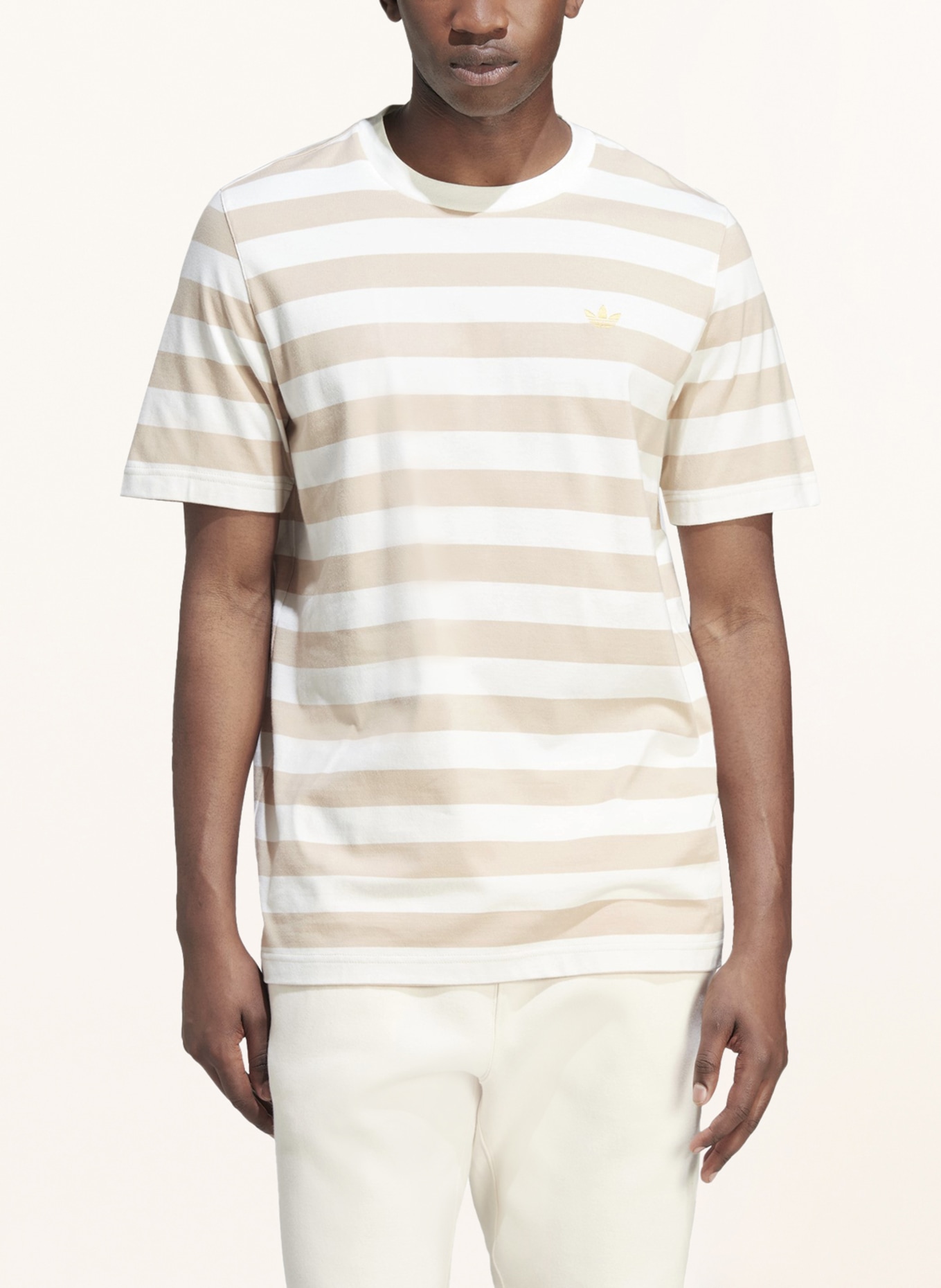 adidas Originals T-shirt, Color: WHITE/ BEIGE (Image 2)