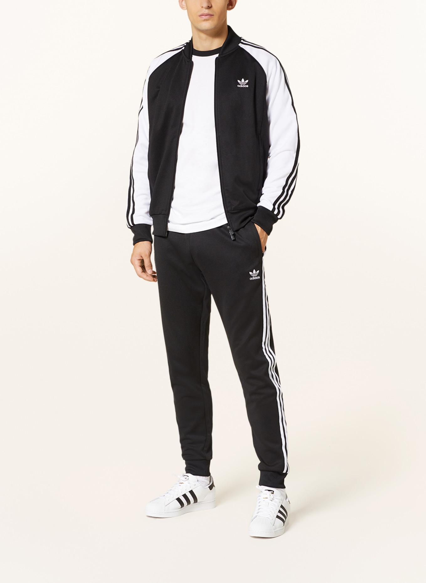 adidas Originals Training jacket ADICOLOR CLASSICS SST ORIGINALS, Color: BLACK/ WHITE (Image 2)