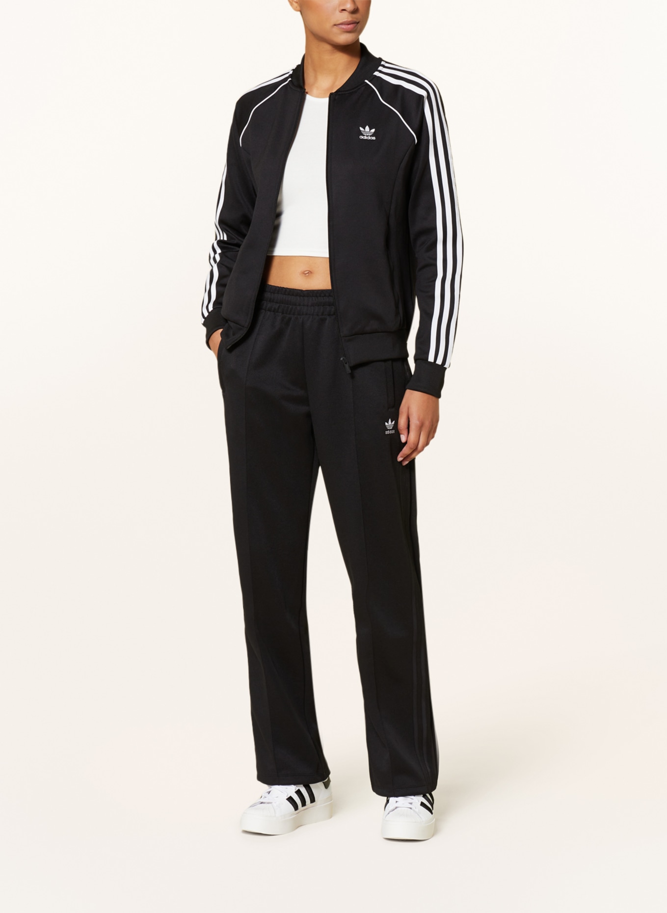 adidas Originals Training jacket ADICOLOR CLASSICS SST TRACK, Color: BLACK (Image 2)