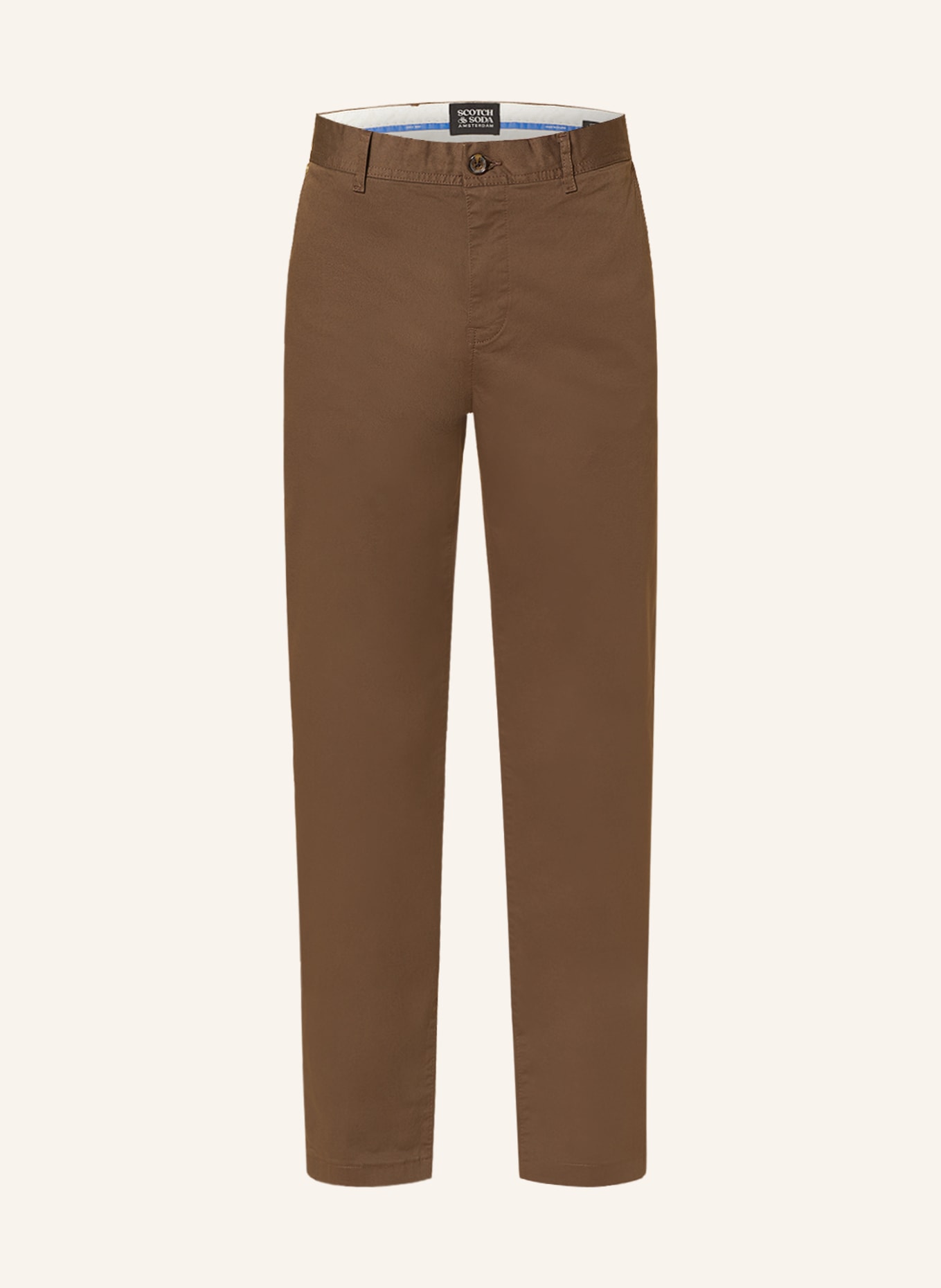 SCOTCH & SODA Chinos regular slim fit, Color: TAUPE (Image 1)