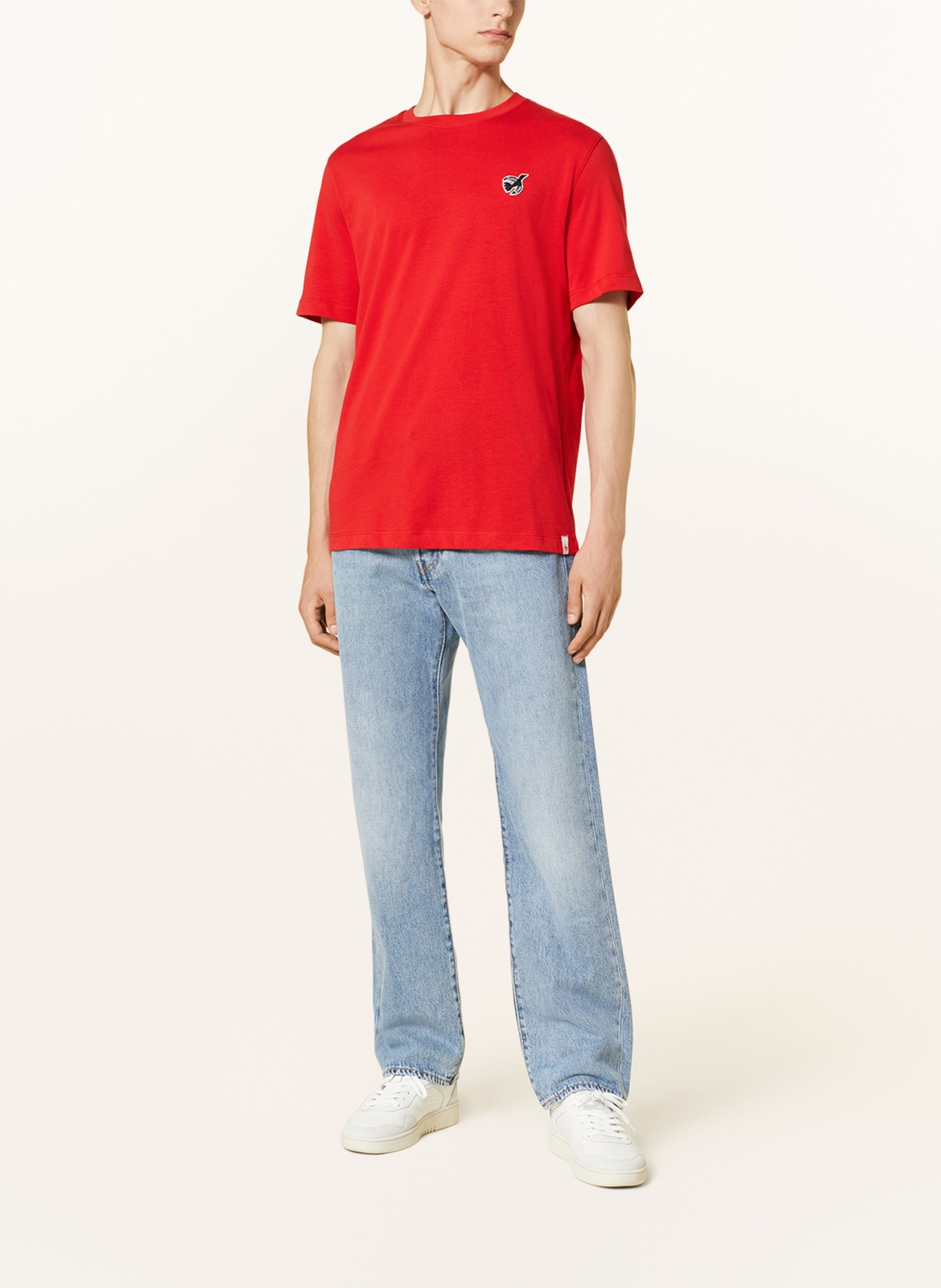SCOTCH & SODA T-shirt, Color: RED (Image 2)