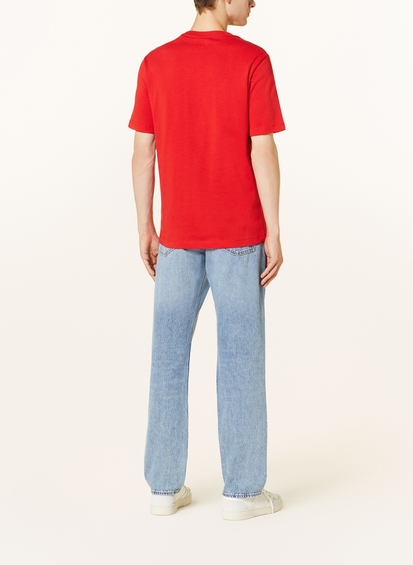 SCOTCH & SODA T-shirt, Color: RED (Image 3)