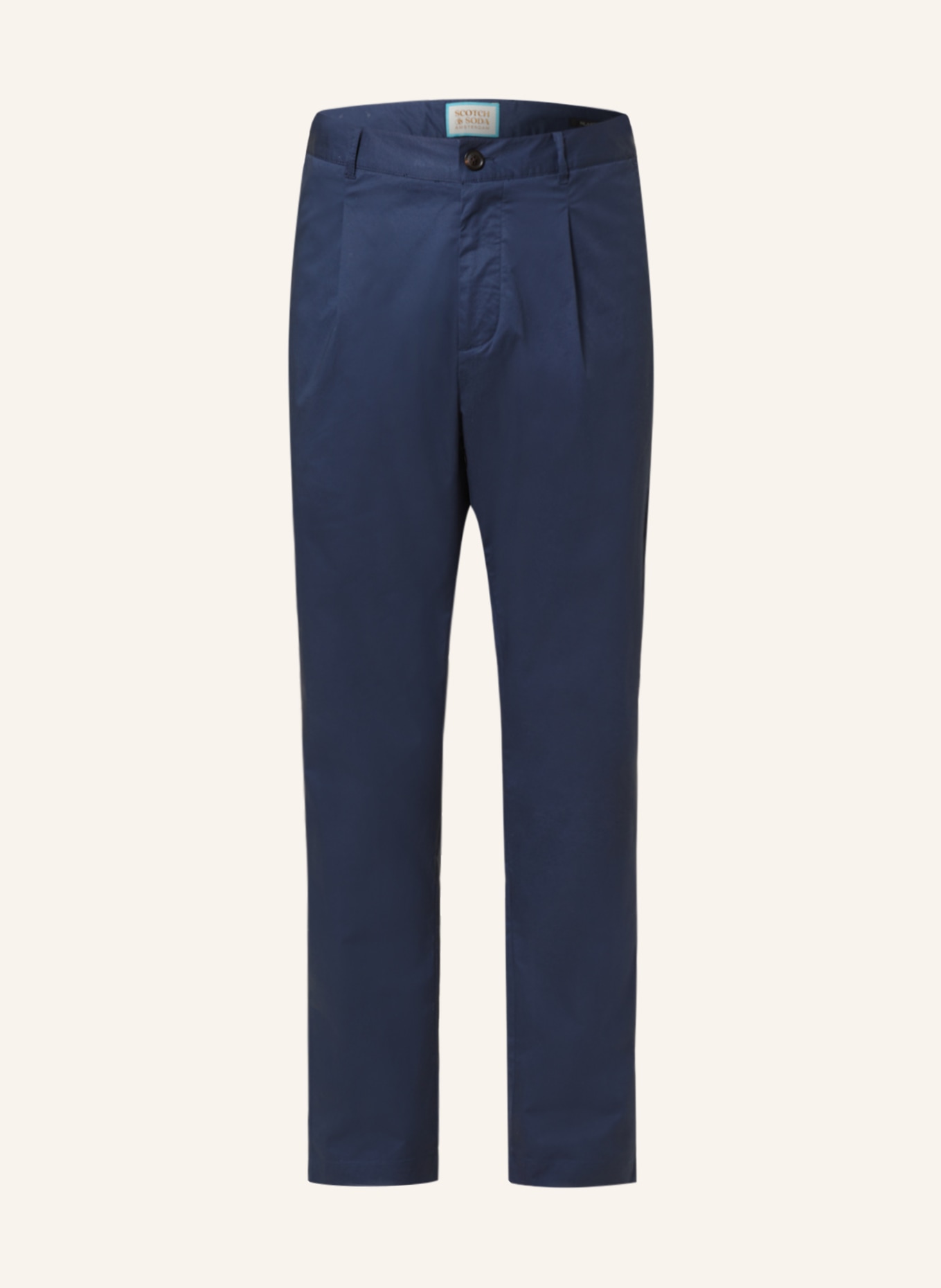 SCOTCH & SODA Oblekové kalhoty BLAKE Regular Slim Fit, Barva: 0562 steel (Obrázek 1)