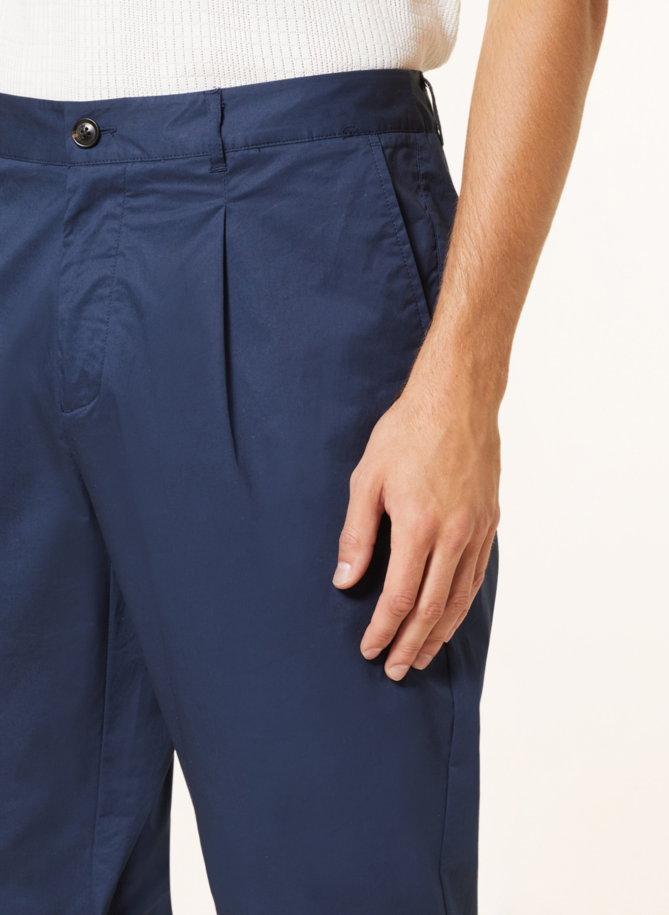 SCOTCH & SODA Oblekové kalhoty BLAKE Regular Slim Fit, Barva: 0562 steel (Obrázek 6)