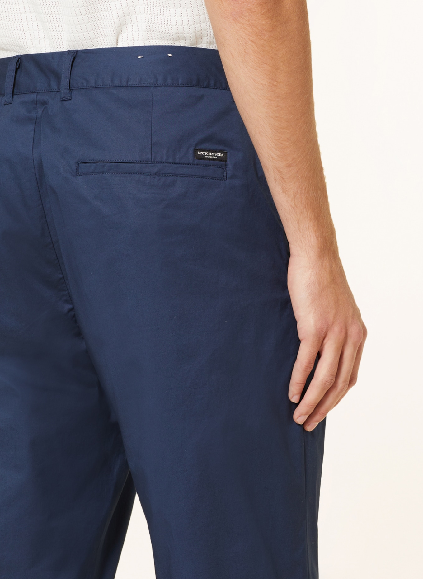 SCOTCH & SODA Oblekové kalhoty BLAKE Regular Slim Fit, Barva: 0562 steel (Obrázek 7)