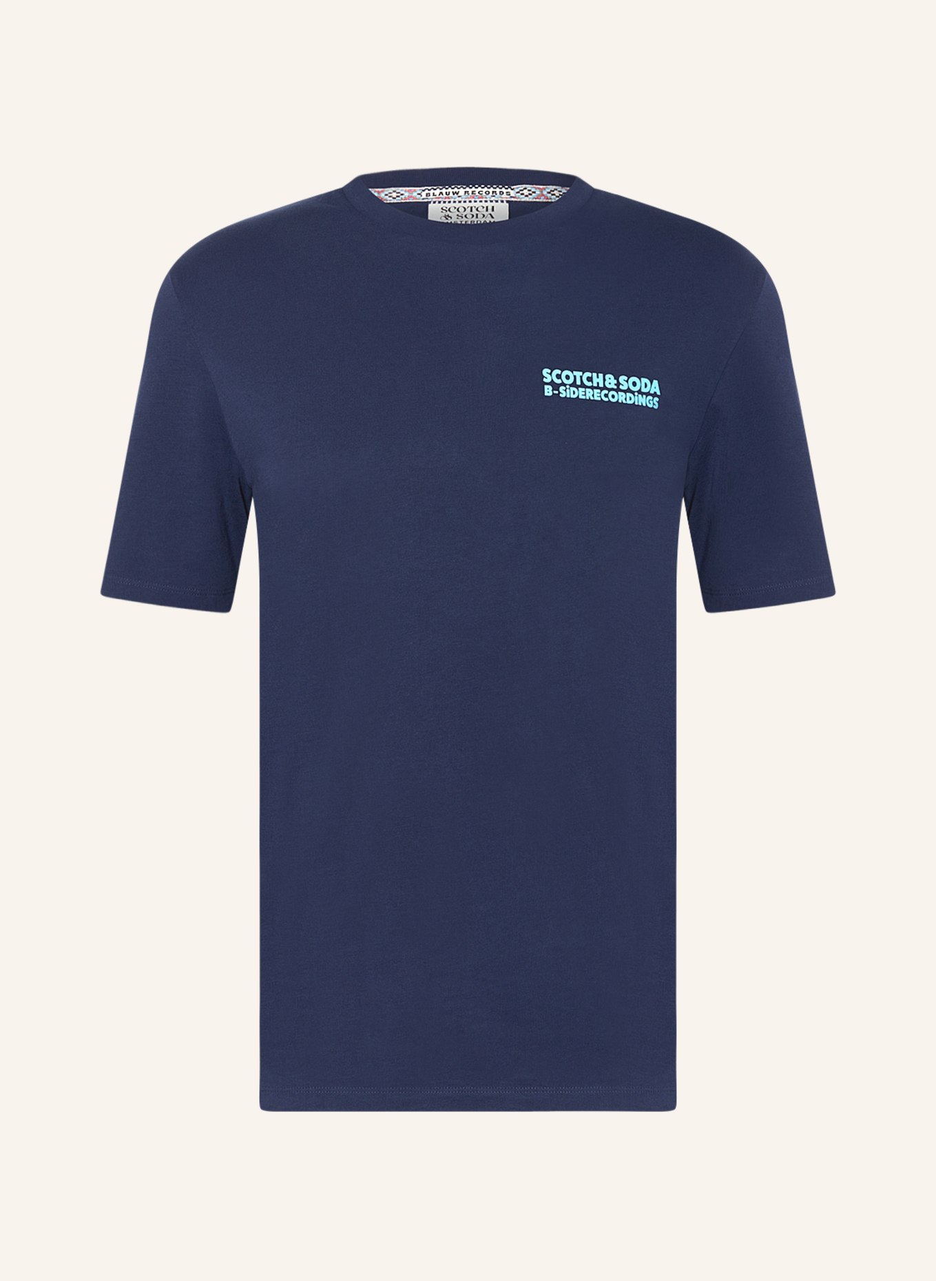 SCOTCH & SODA T-shirt, Color: DARK BLUE (Image 1)