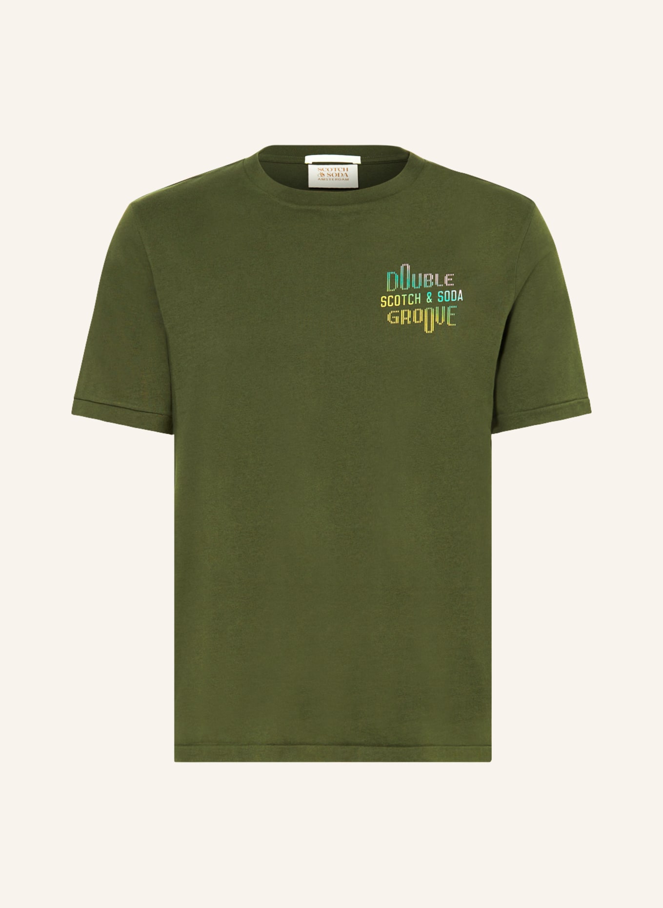 SCOTCH & SODA T-shirt, Color: GREEN (Image 1)