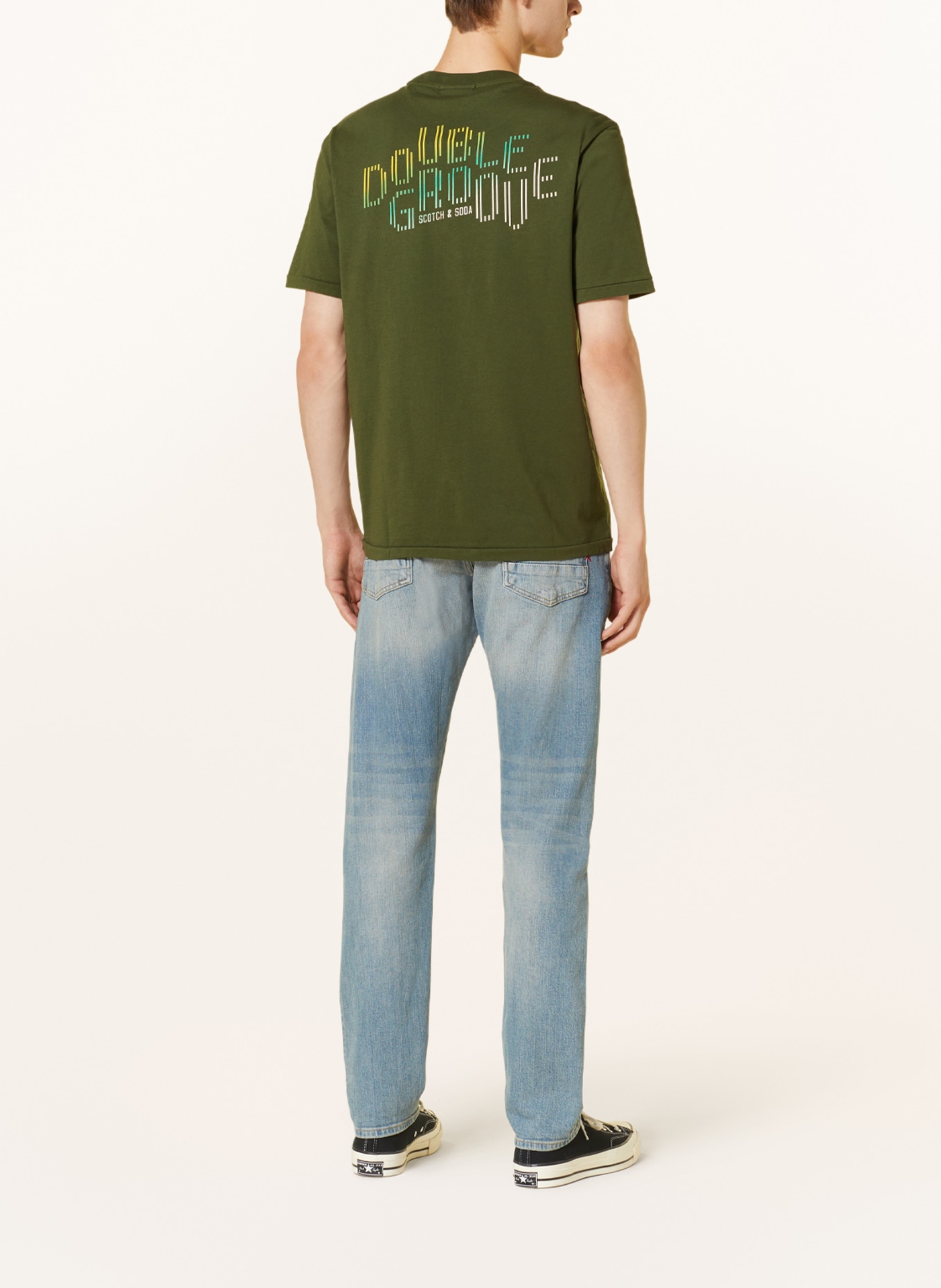 SCOTCH & SODA T-shirt, Color: GREEN (Image 2)