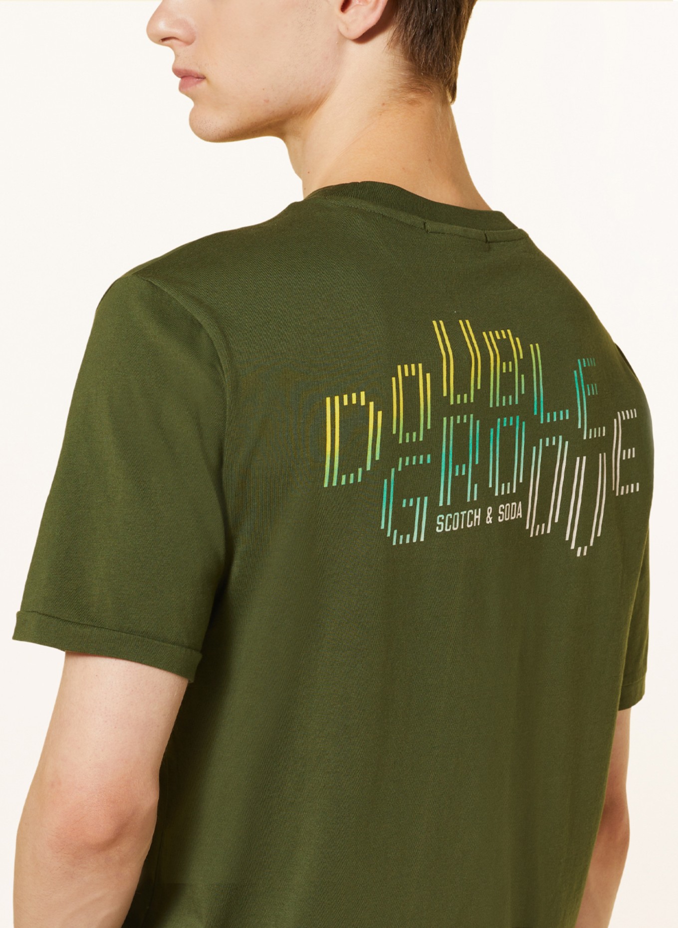 SCOTCH & SODA T-shirt, Color: GREEN (Image 4)