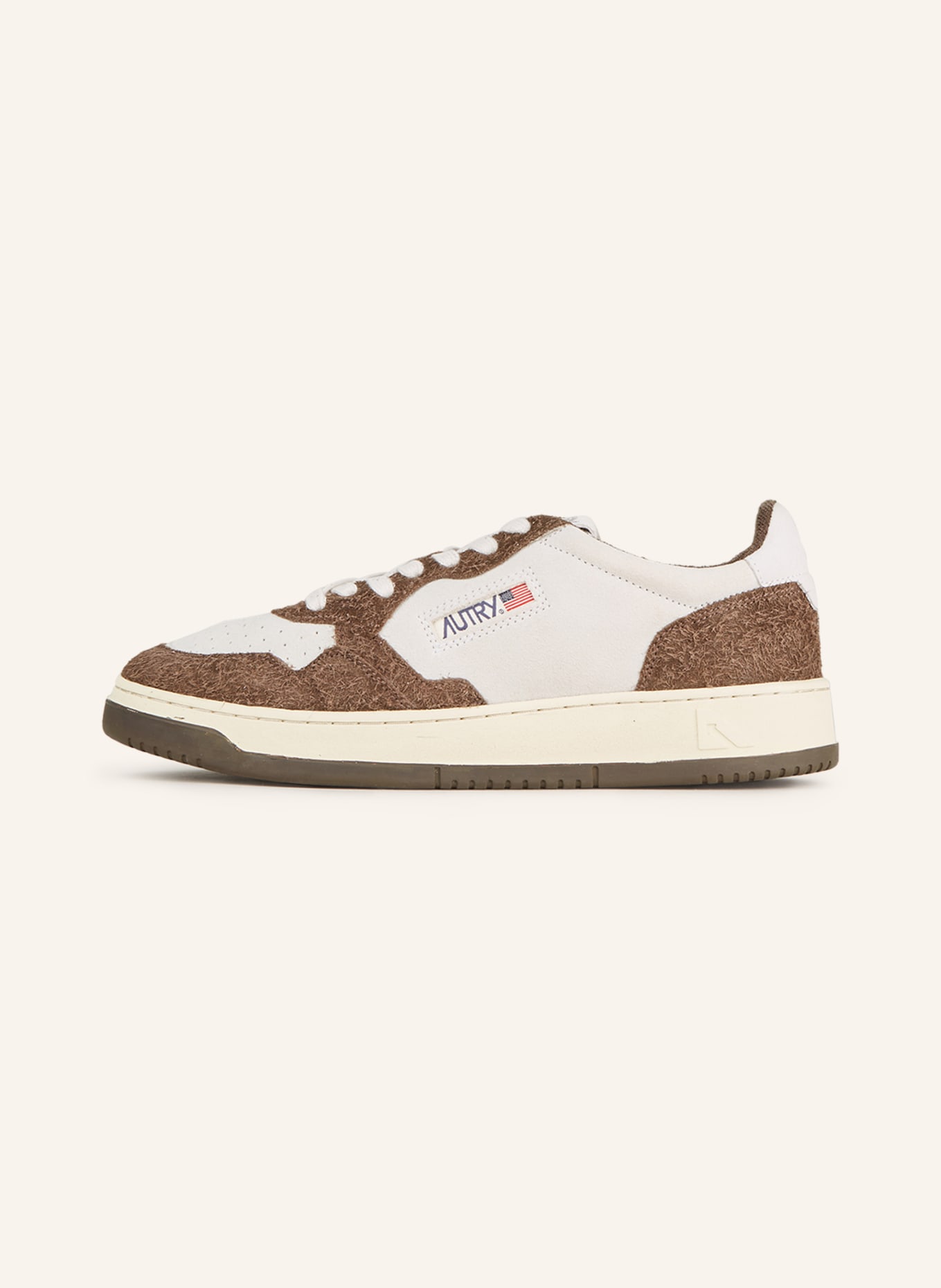 AUTRY Sneakers AUTRY 01, Color: LIGHT GRAY/ BROWN (Image 4)