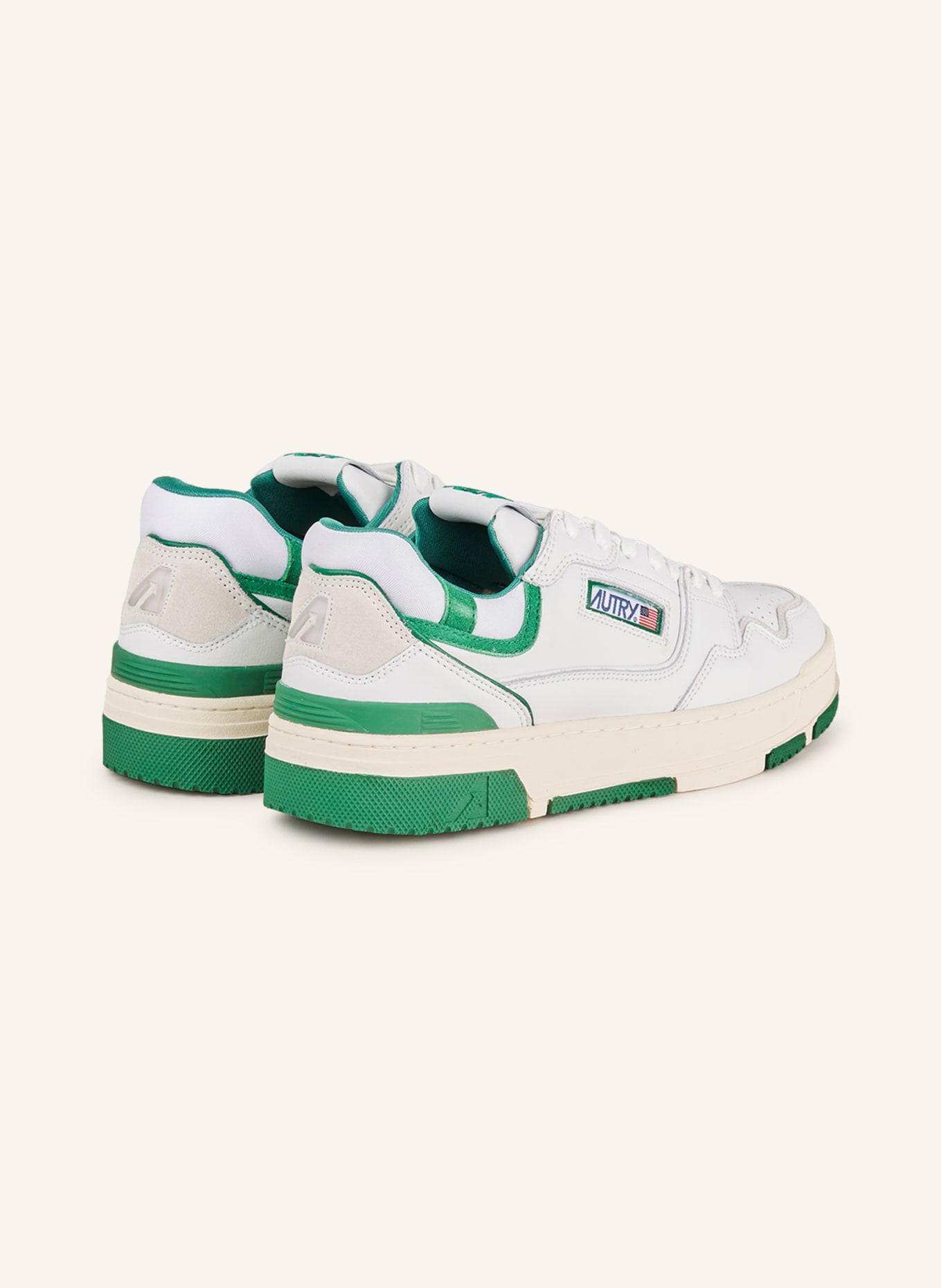 AUTRY Sneakers AUTRY CLC, Color: WHITE/ GREEN (Image 2)