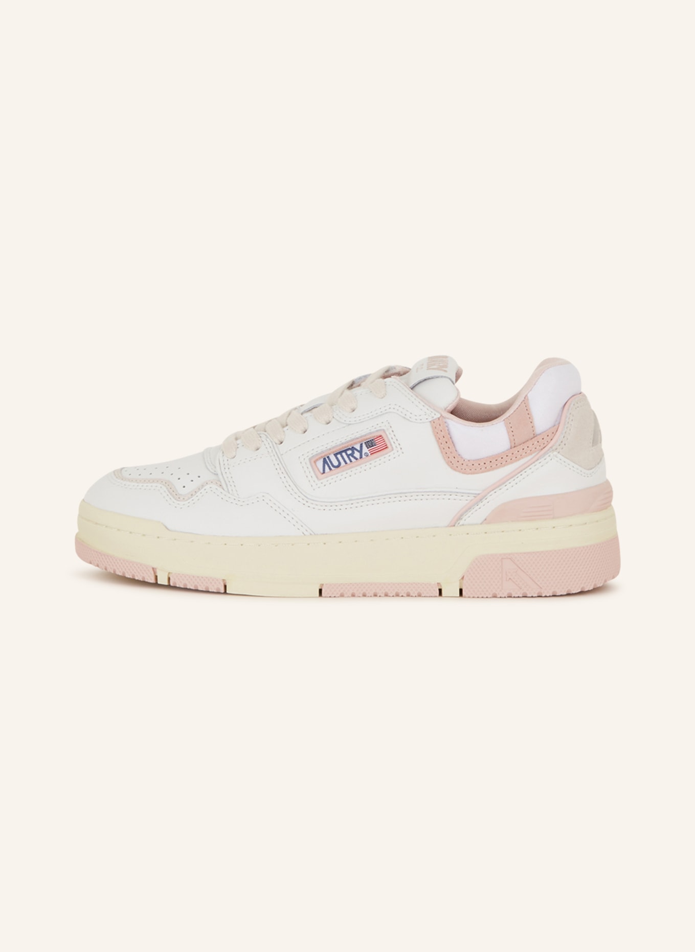 AUTRY Sneaker CLC LOW UN, Color: WHITE/ PINK (Image 4)