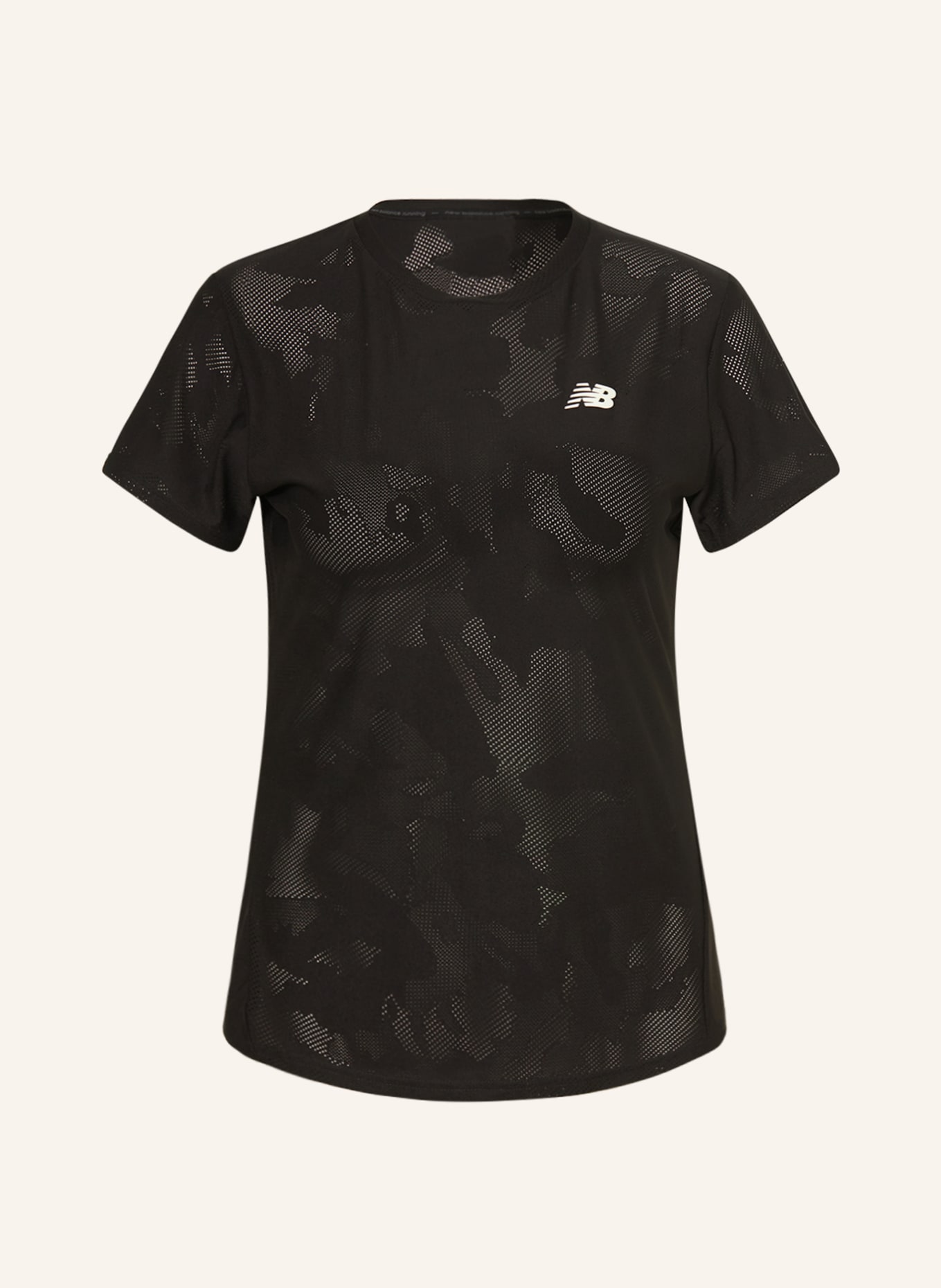 new balance Running shirt SPEED, Color: BLACK (Image 1)