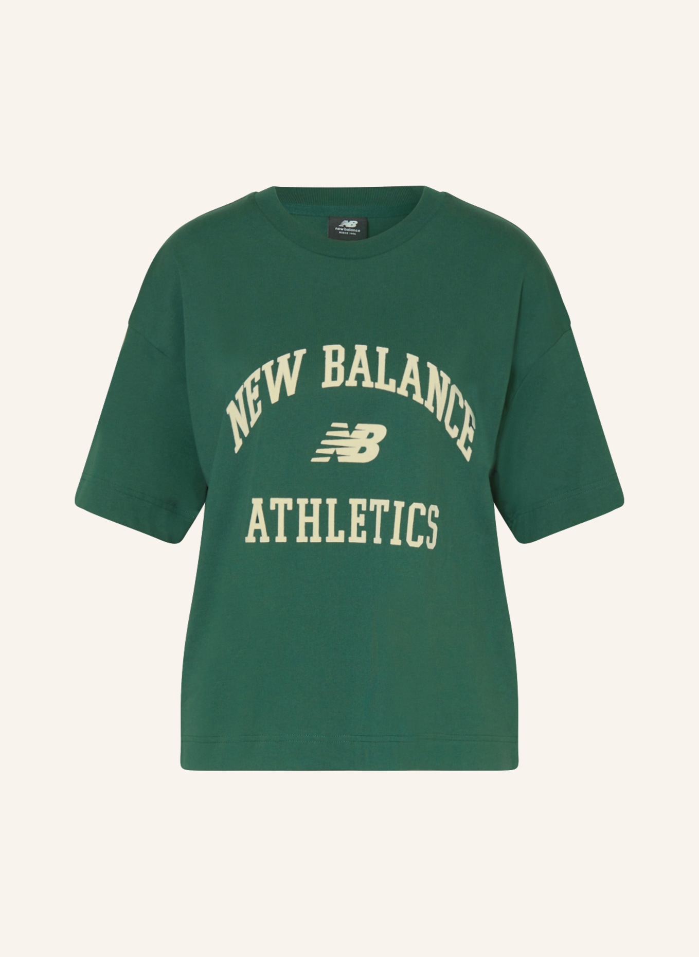 new balance T shirt ATHLETICS VARSITY BOXY