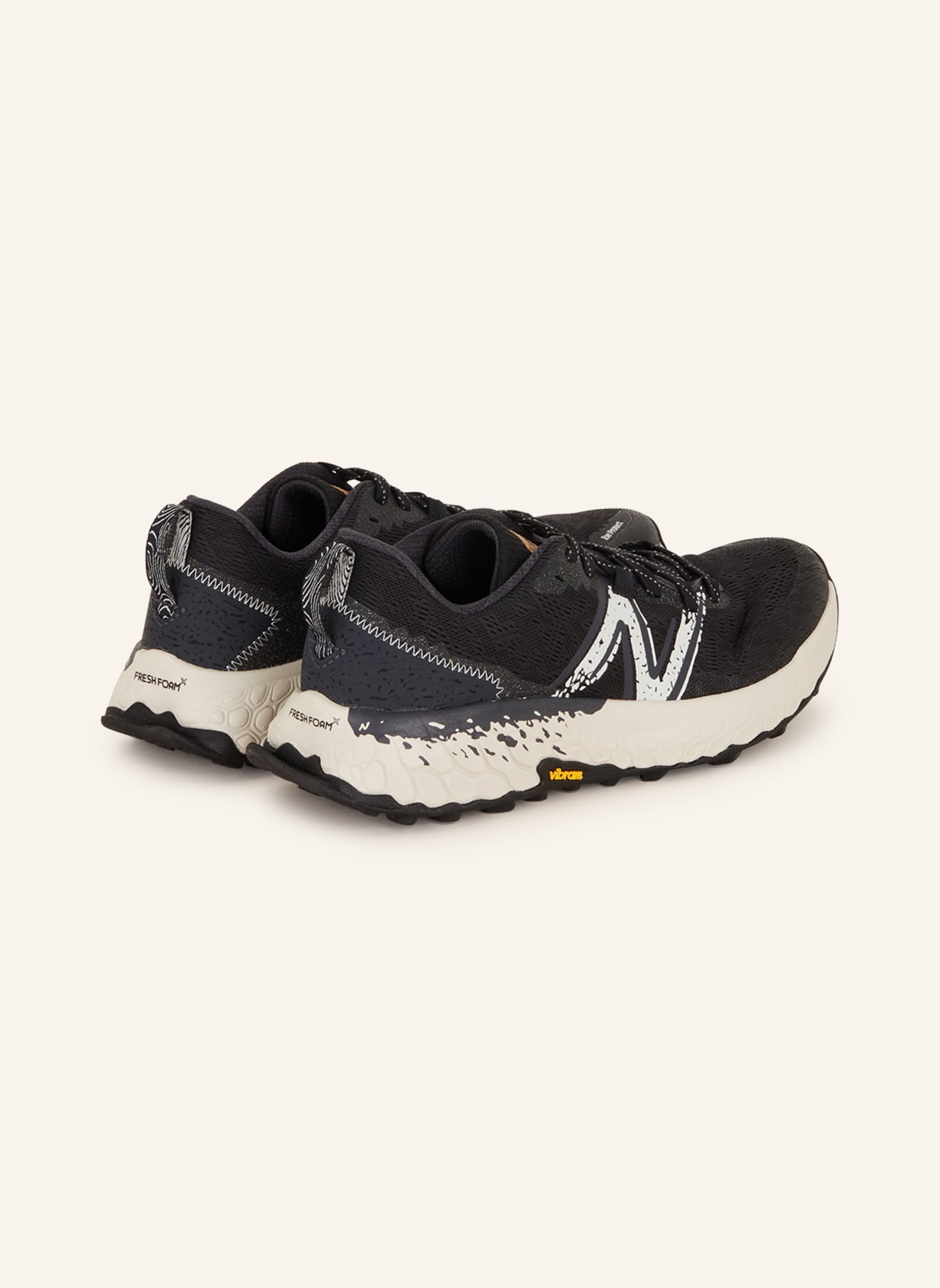 new balance Trail running shoes FRESH FOAM X HIERRO V7, Color: BLACK/ WHITE (Image 2)