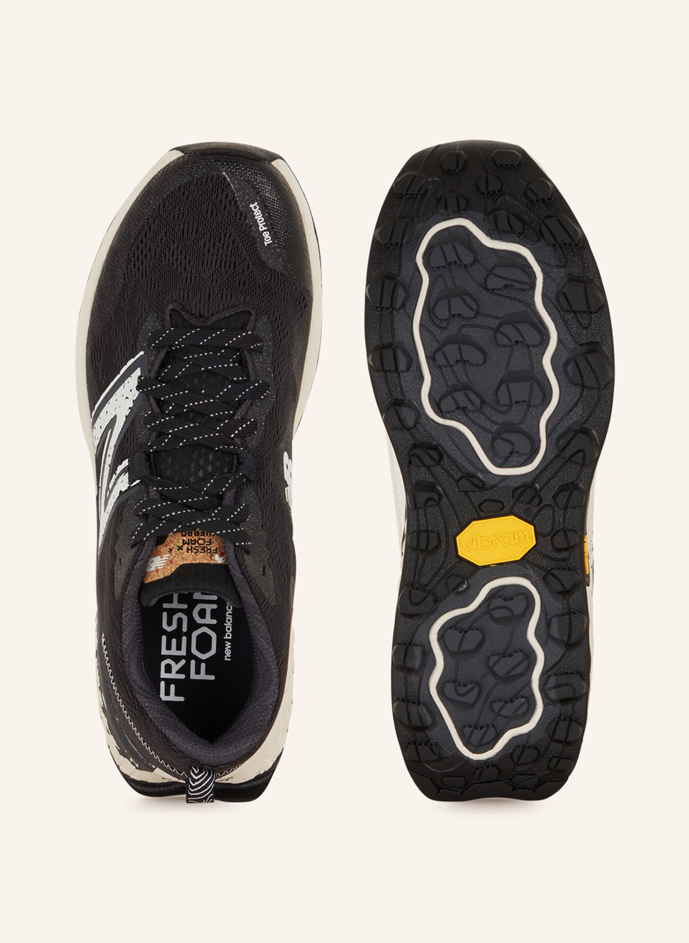 new balance Trail running shoes FRESH FOAM X HIERRO V7, Color: BLACK/ WHITE (Image 5)