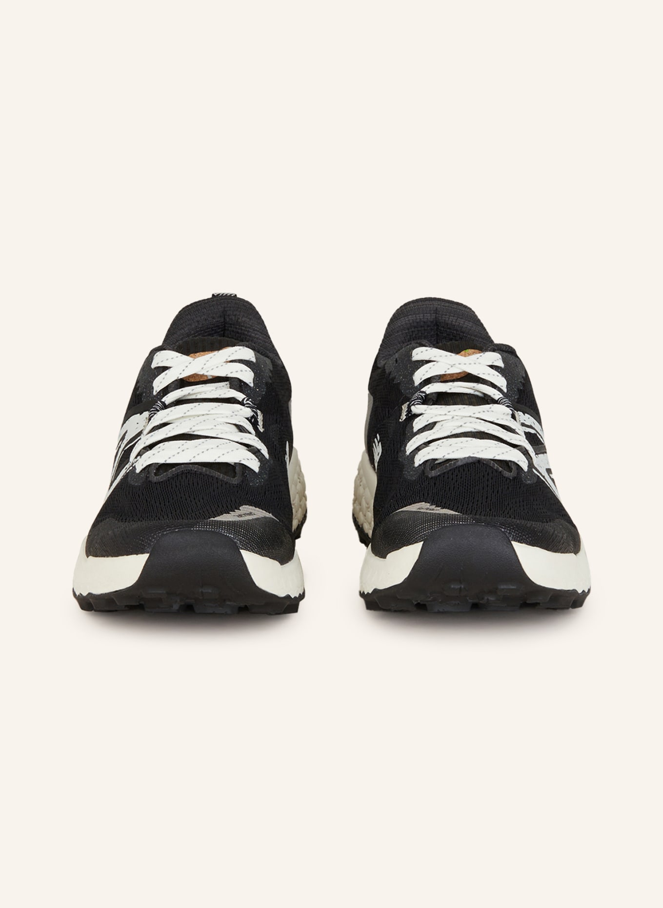 new balance Trail running shoes FRESH FOAM X HIERRO V7, Color: BLACK/ WHITE/ GRAY (Image 3)